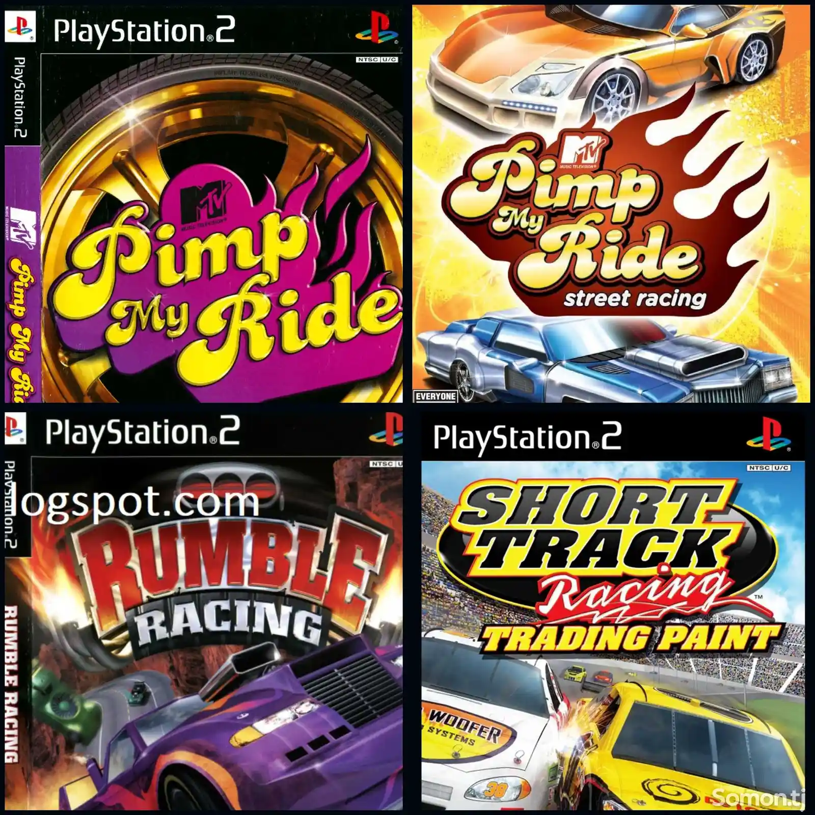 Сборниг гоночных игр для Sonу PlayStation 2