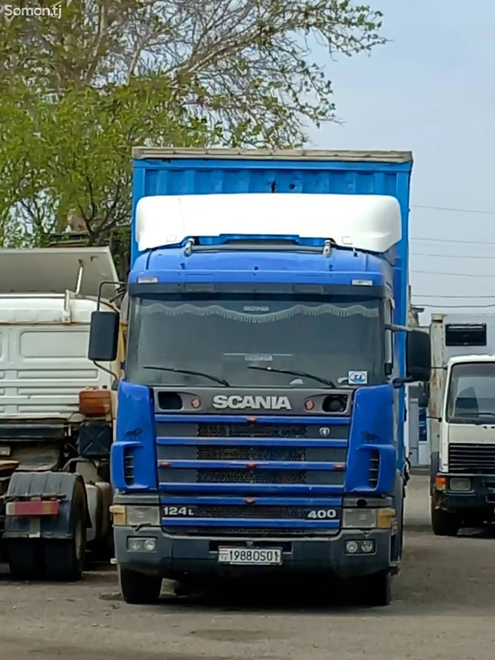 Бортовой грузовик Scania, 2000-3