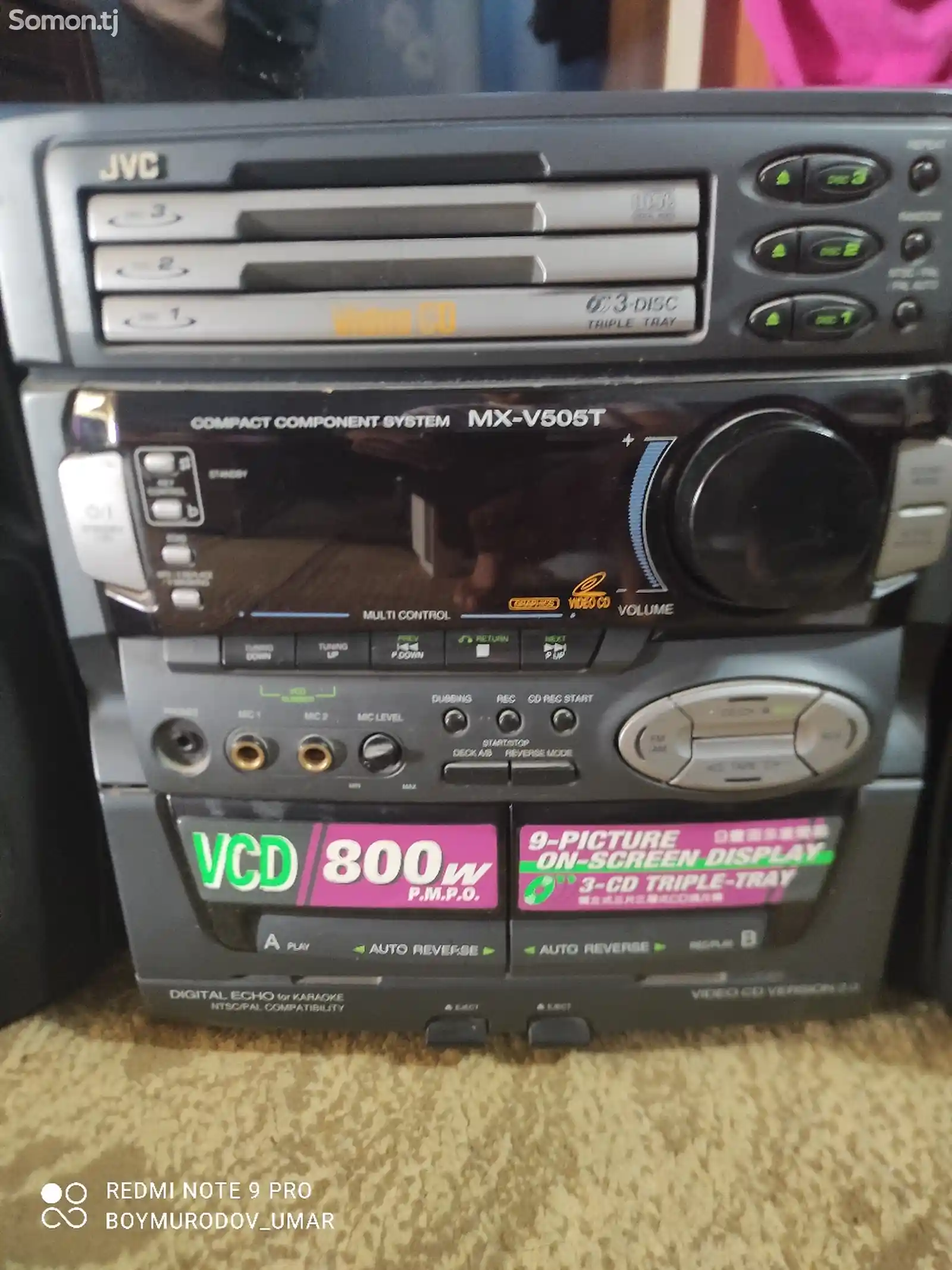 Музыкальный центр JVC-2