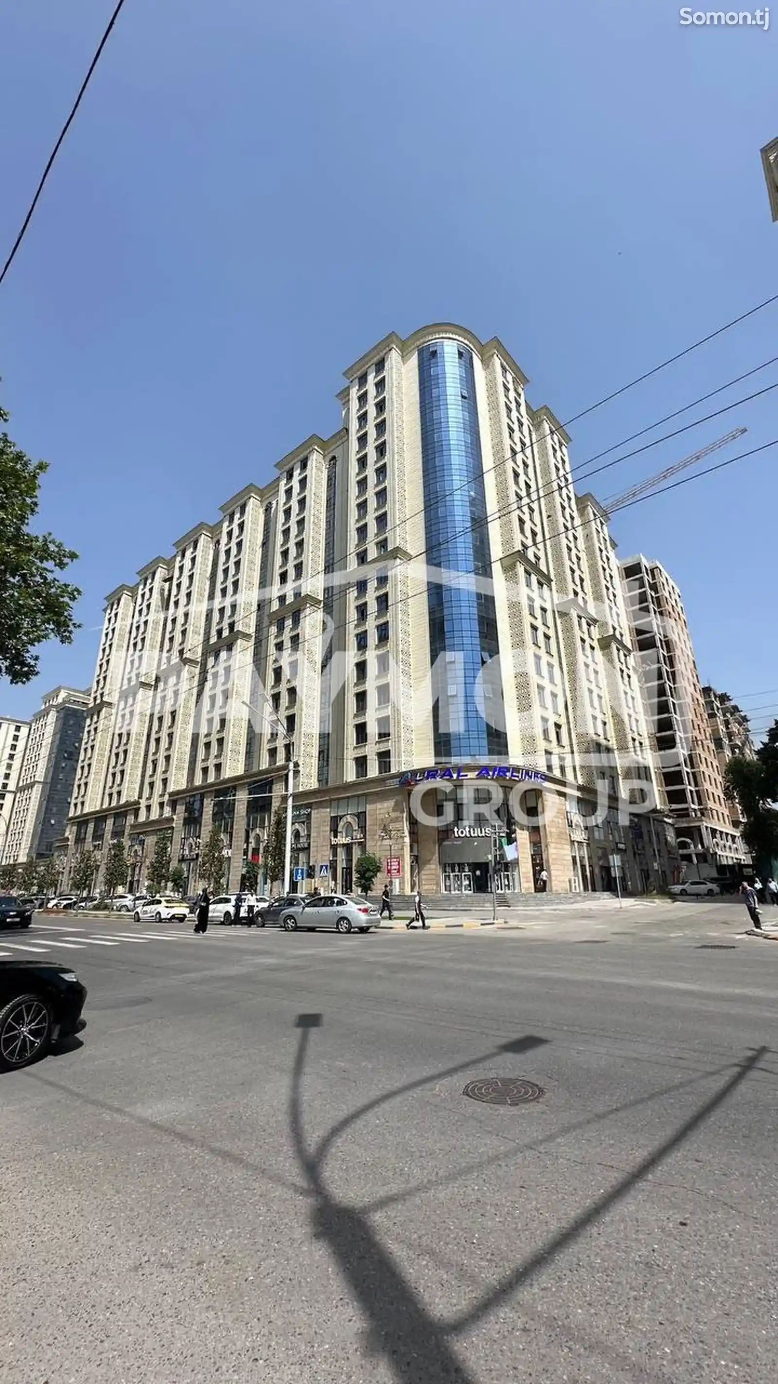 3-комн. квартира, 16 этаж, 64 м², Улица Айни, Созидания-1