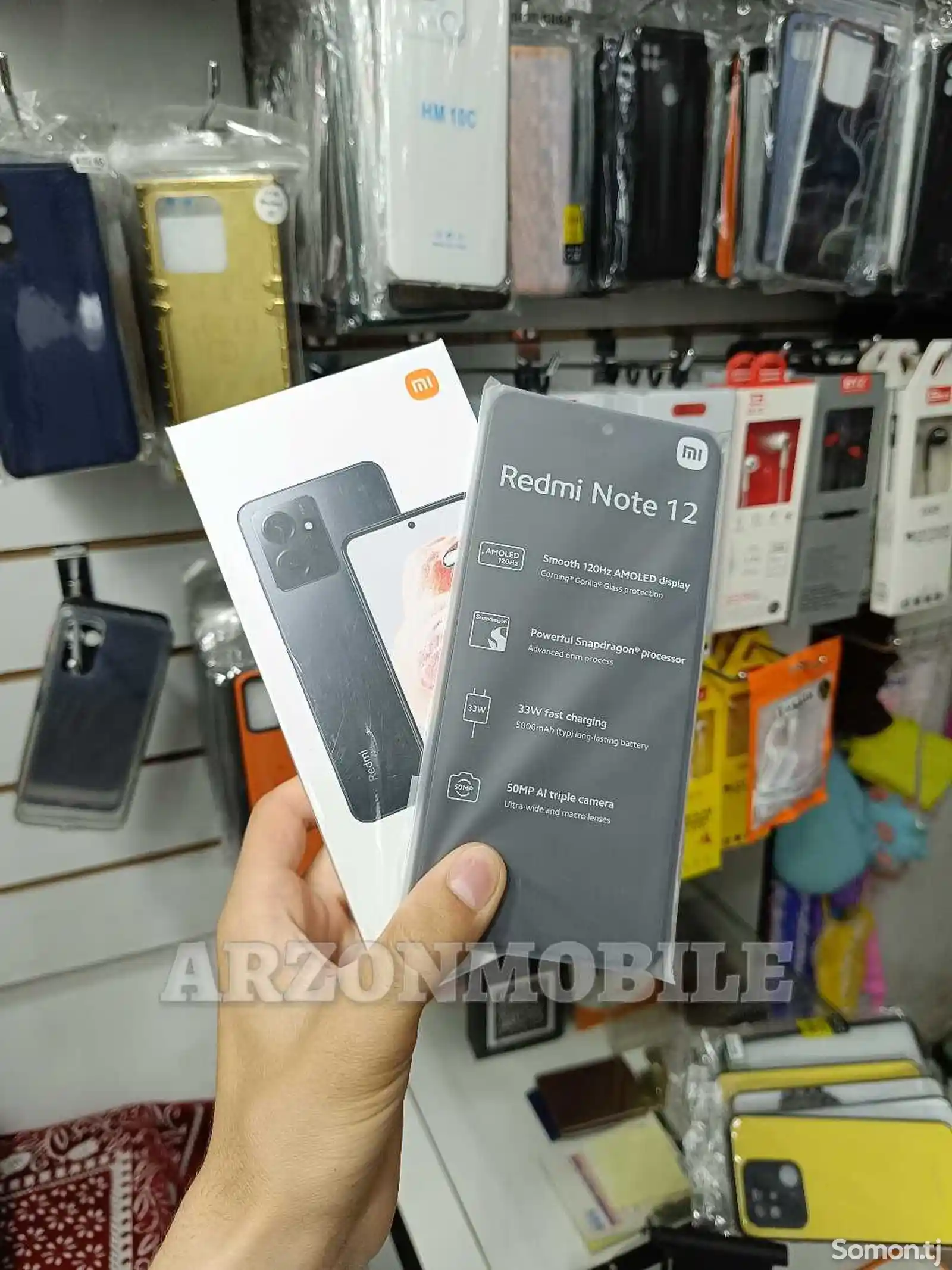 Xiaomi Redmi Note 12 6/128Gb Black-2