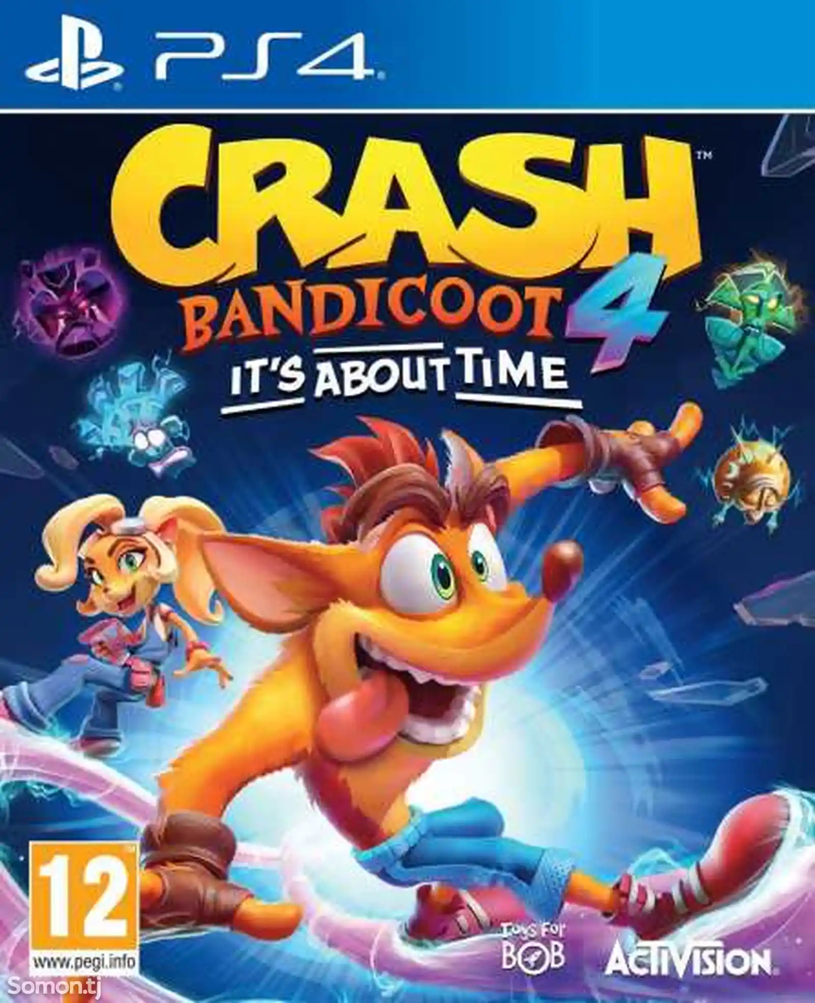 Игра Crash Bandicoot 4 для PS-4 / 5.05 / 6.72 / 7.02 / 7.55 / 9.00 /-1
