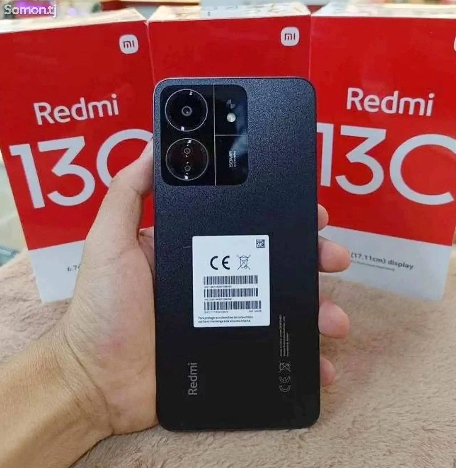 Xiaomi Redmi 13C 8+4/256Gb black-1