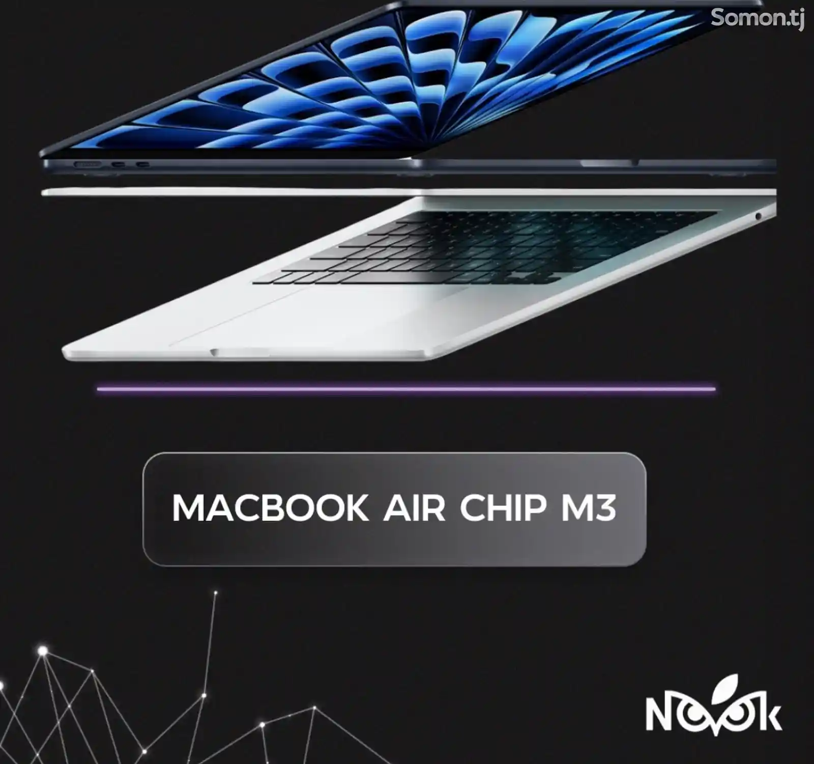 Ноутбук MacBook Air M3 16/512Гб-2