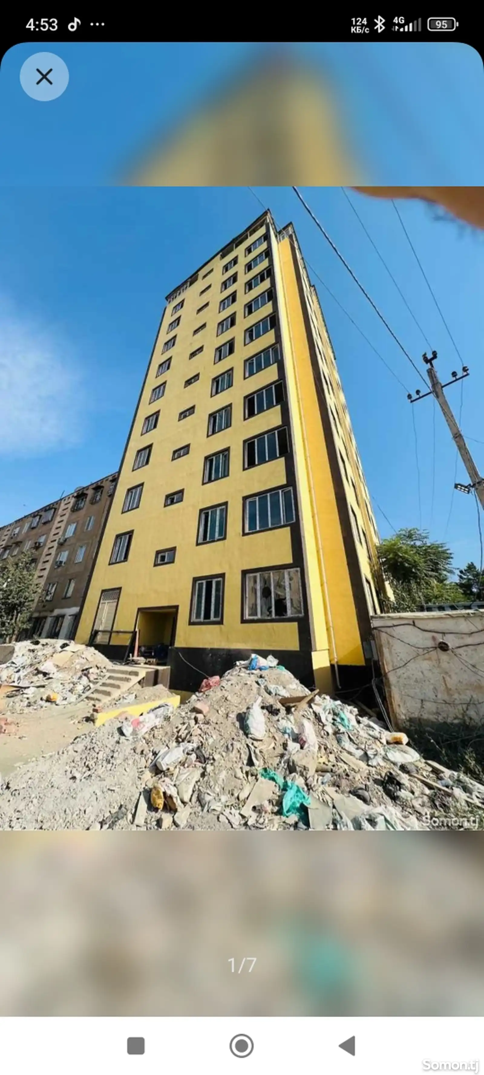 2-комн. квартира, 10 этаж, 57 м², Нихи-1