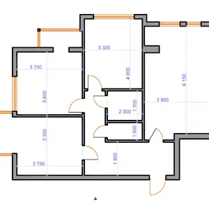 3-комн. квартира, 7 этаж, 88 м², Сино