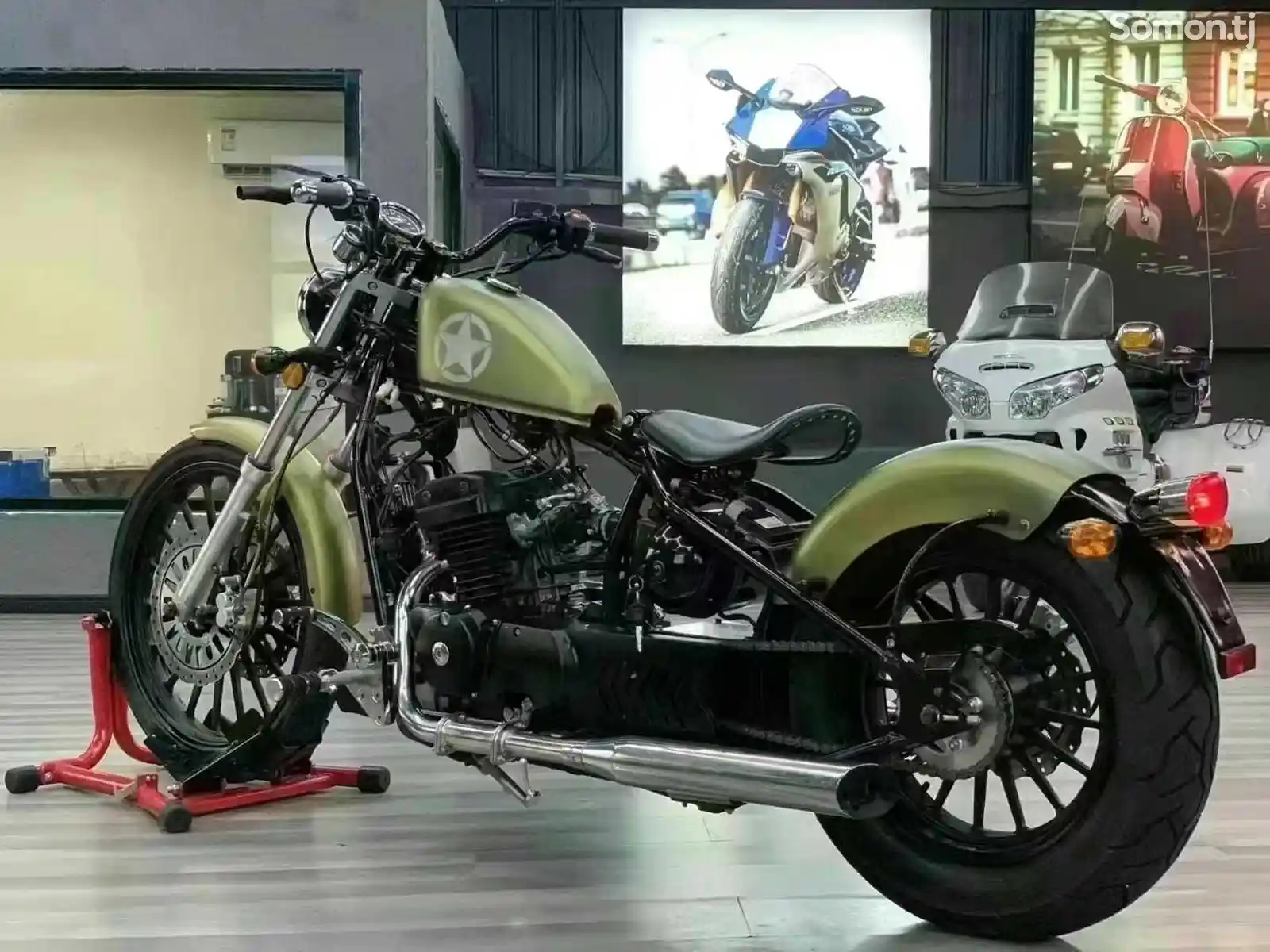 Мотоцикл Harley style Bobber 400cc на заказ-5