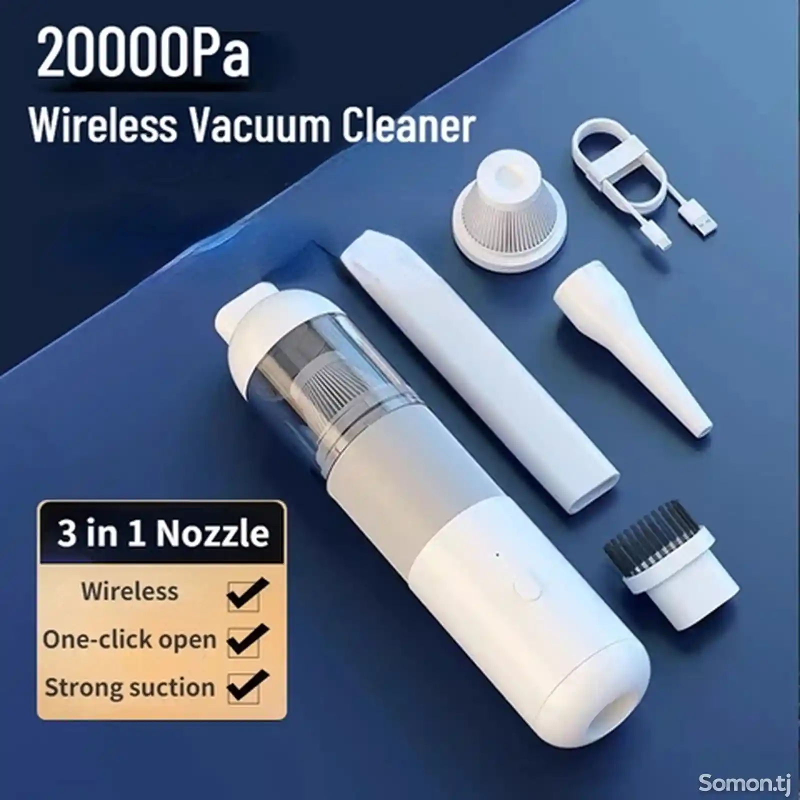 Портативный пылесос Mi vacuum cleaner-3