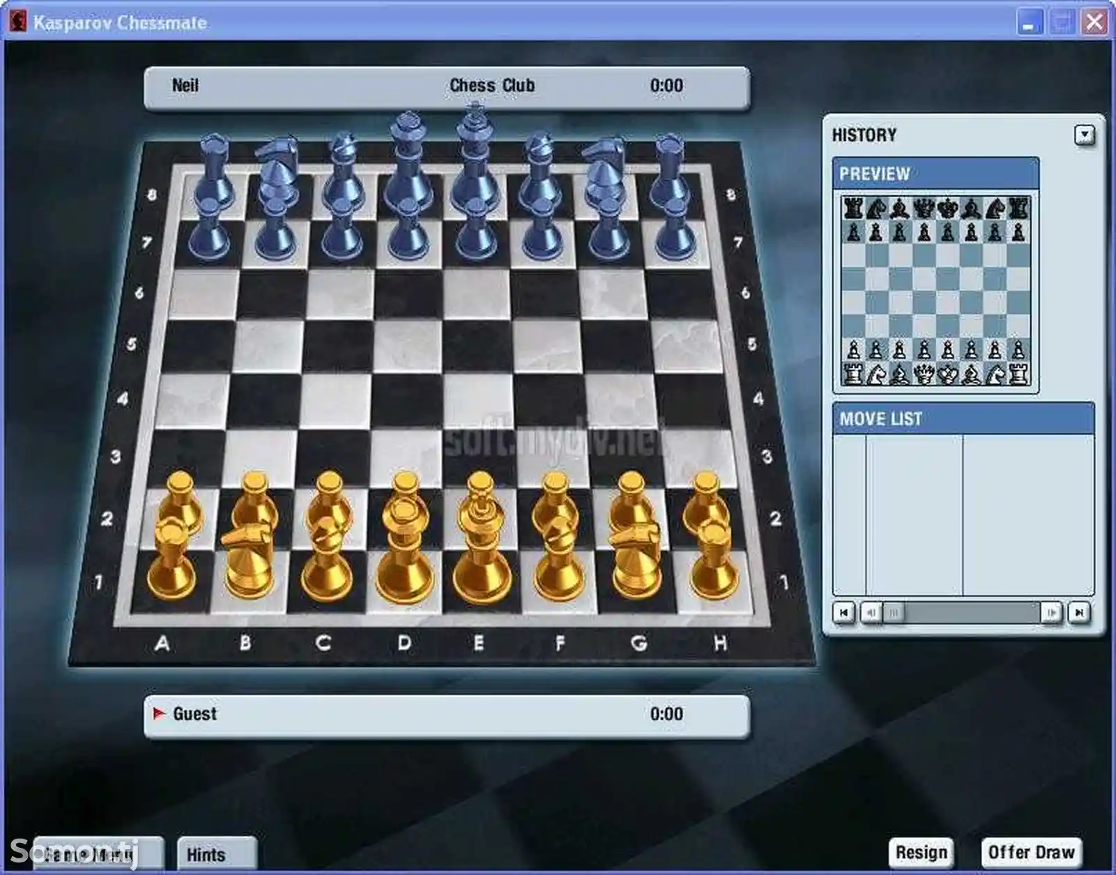 Игра Kasparov chessmate для компьютера-пк-pc-3