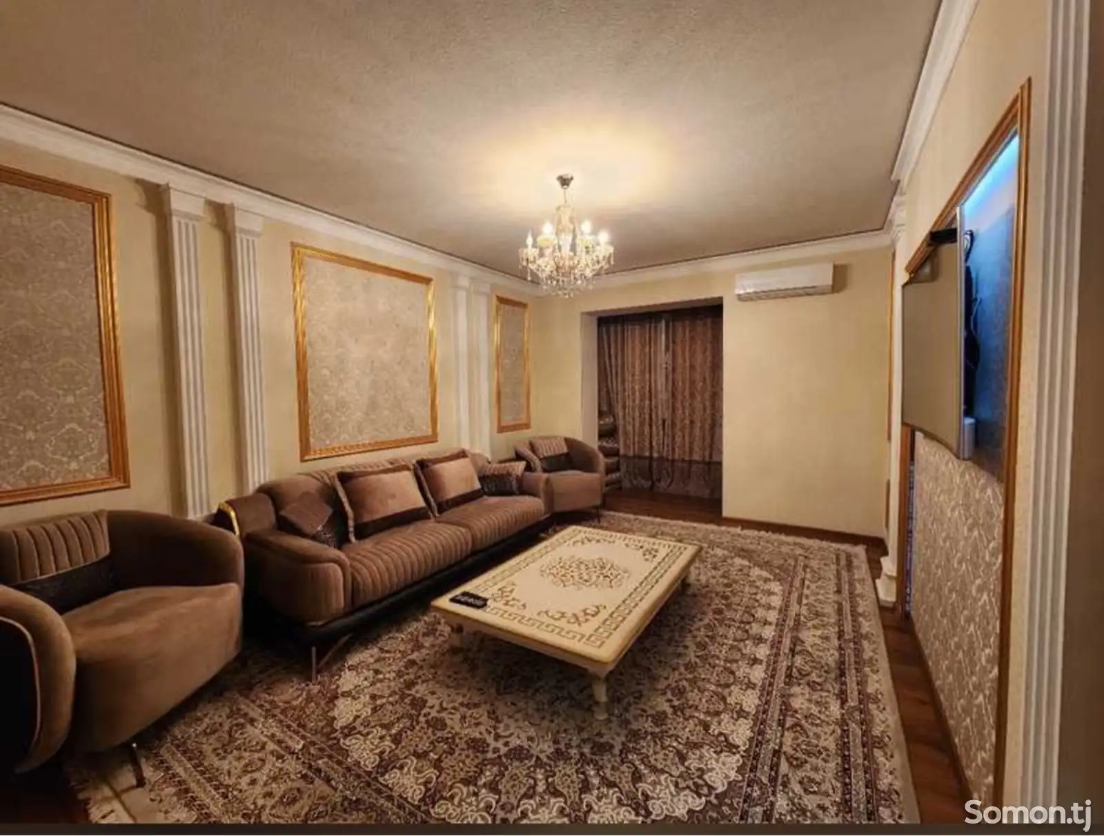 3-комн. квартира, 4 этаж, 84м², Сино-1