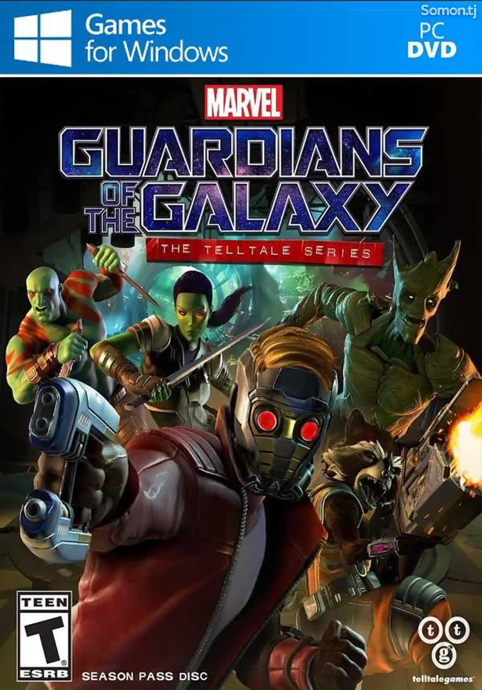 Игра Marvel`s guardians of the galaxy the telltale series для компьютера-пк-pc-1
