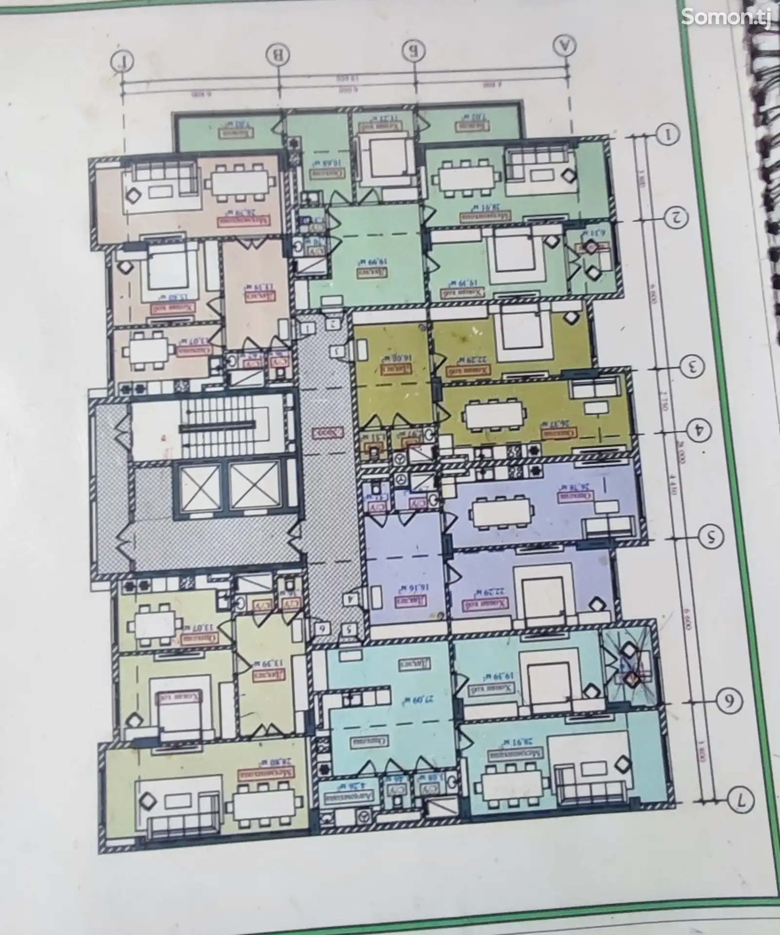 1-комн. квартира, 13 этаж, 70 м², Фирдавси-4