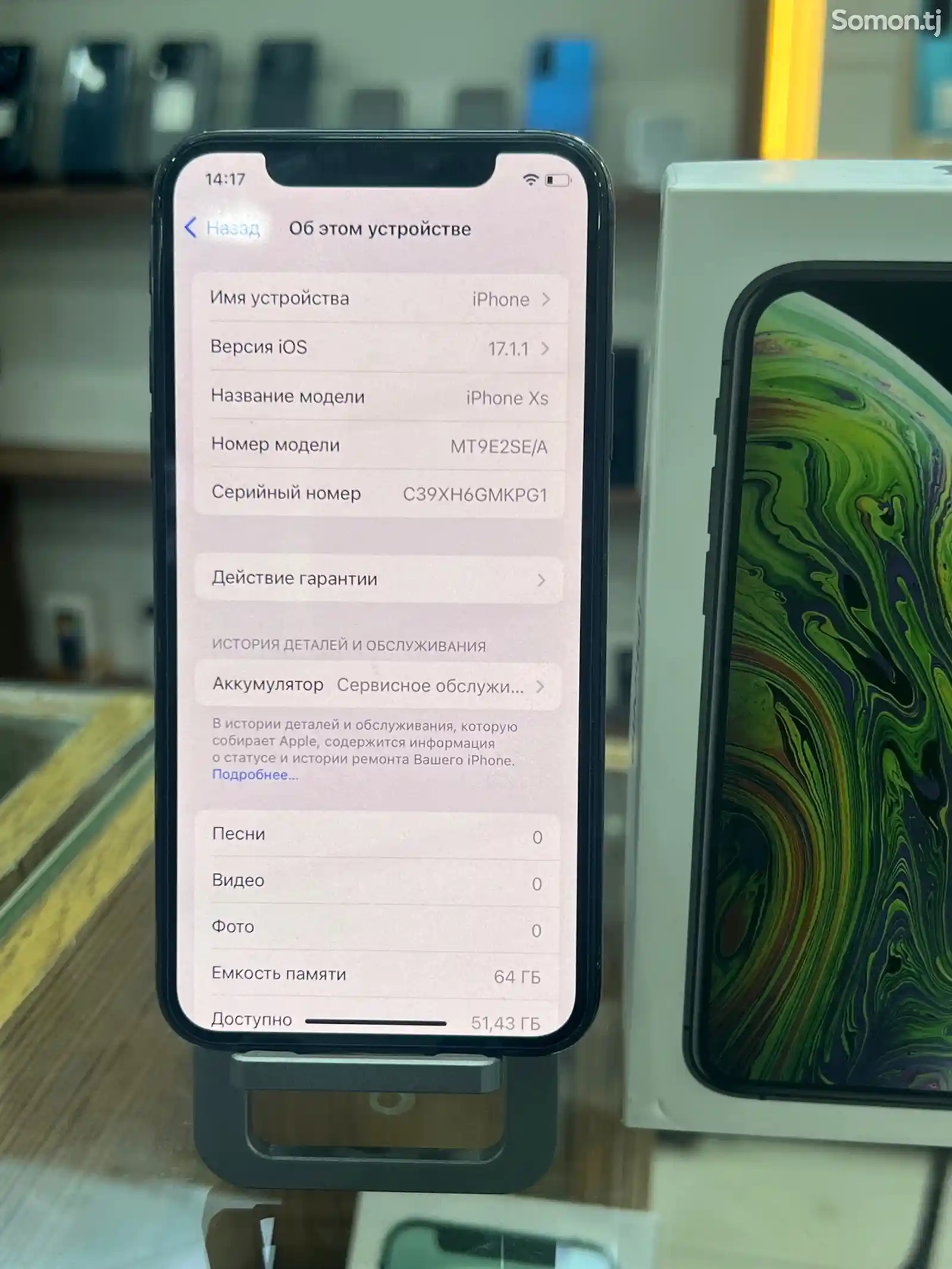 Apple iPhone Xs, 64 gb, Space Grey-2