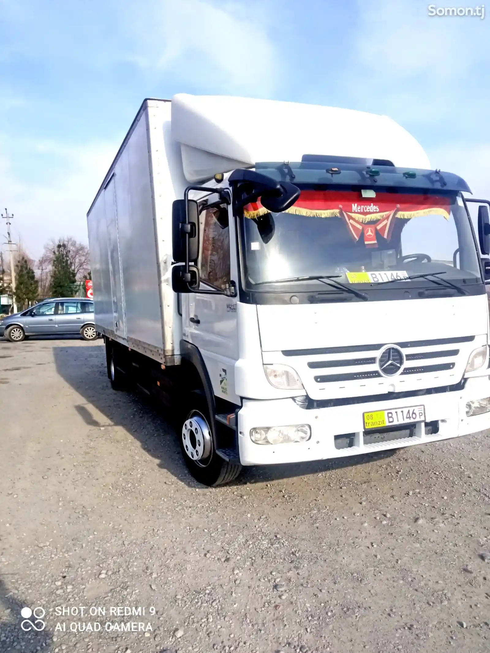 Бортовой грузовик Mercedes Benz Atego 1218, 2008-1