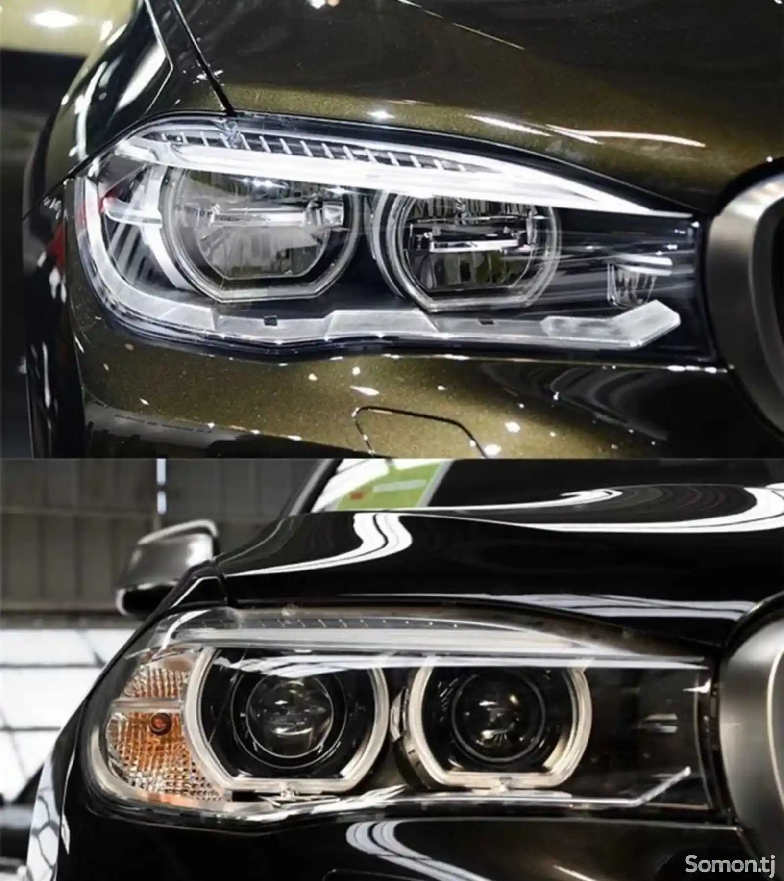Стекло фары BMW X5 F15 2013-2018-2