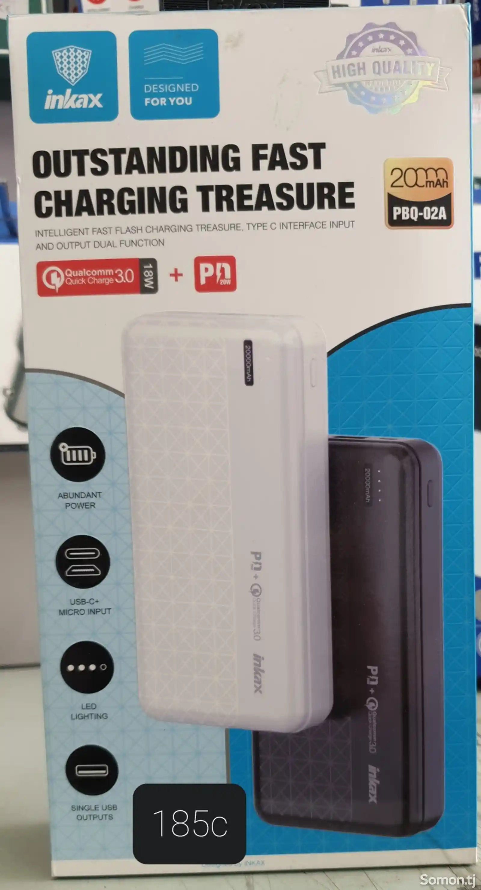 Внешний аккумулятор Power Bank Original 10 000mAh, 20 000mAh, 30 000mAh, 50 000mAh-3