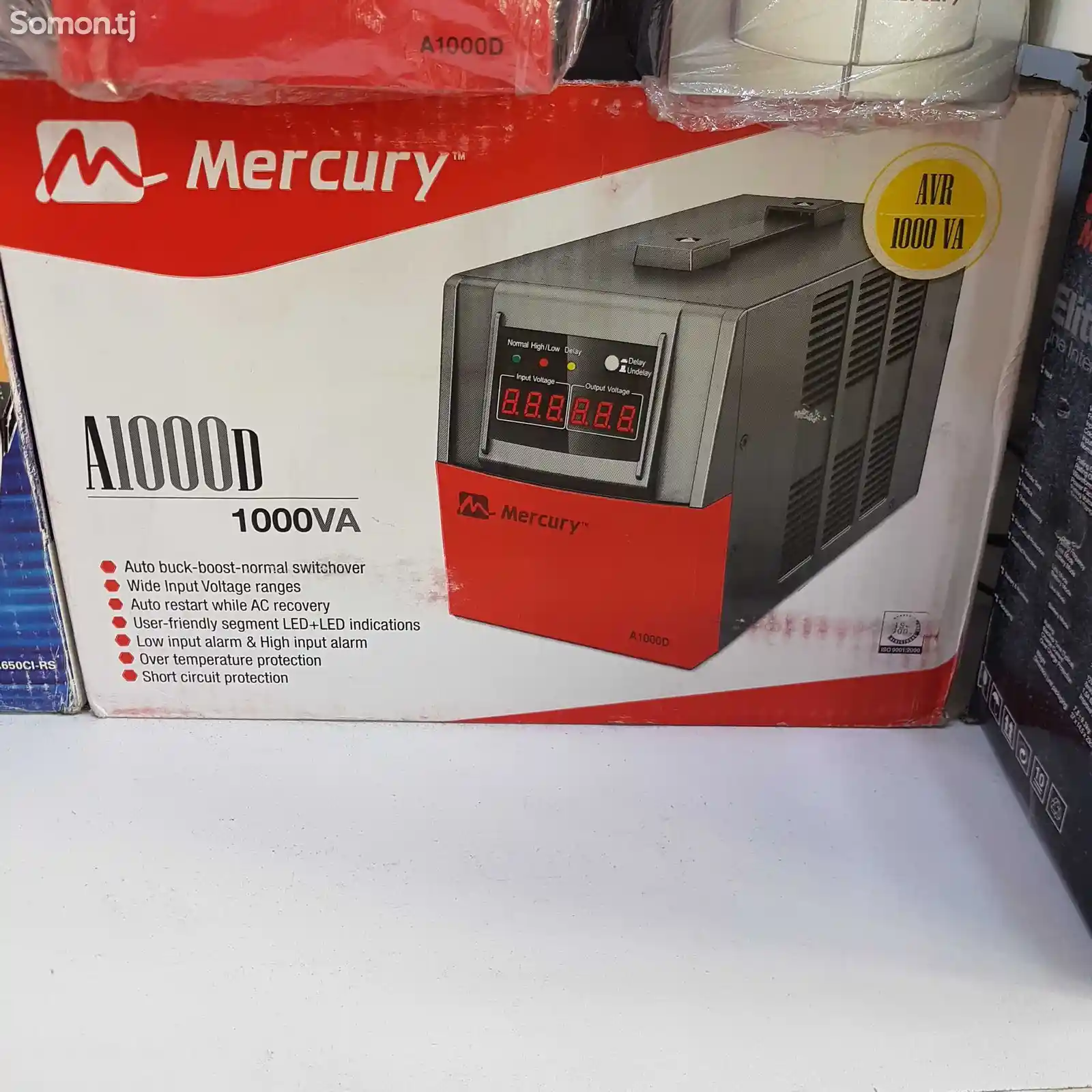 Стабилизатор Mercury AVR 1000VA-2