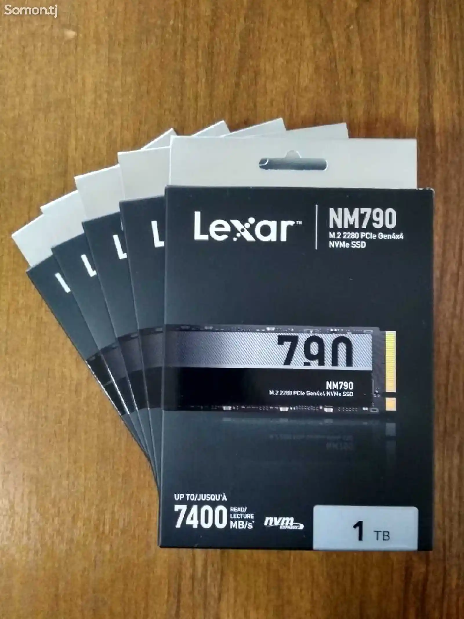 SSD накопитель Lexar NM790 M2 1Tb 7400Mb/s-1