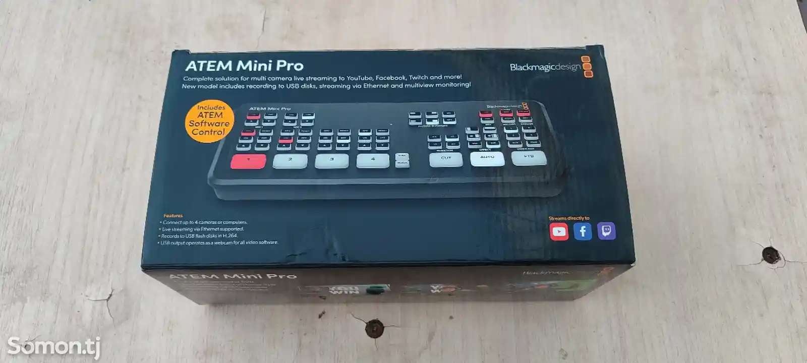 Видеомикшер АTEM Mini Pro-3