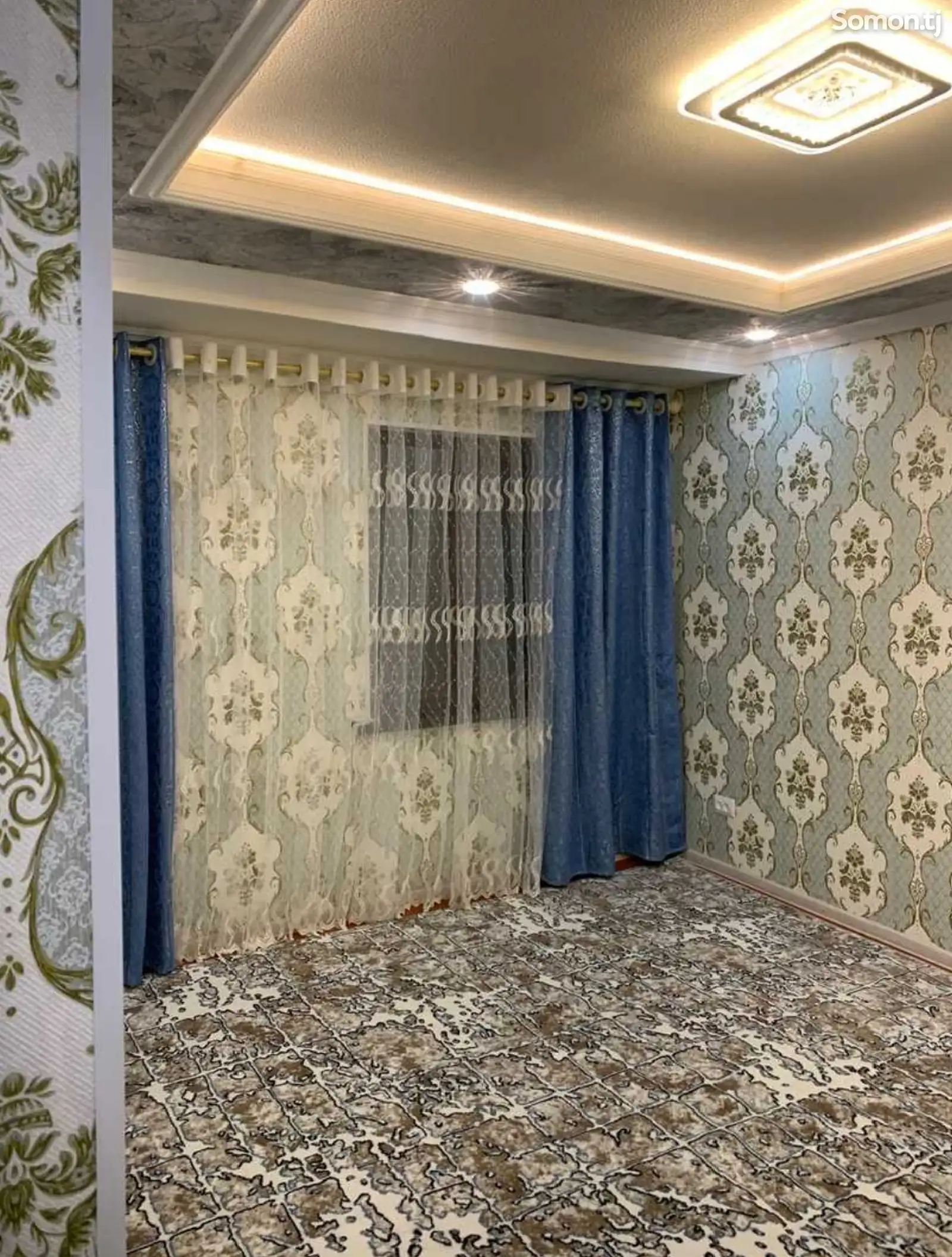 2-комн. квартира, 2 этаж, 60м², И.Сомони-3