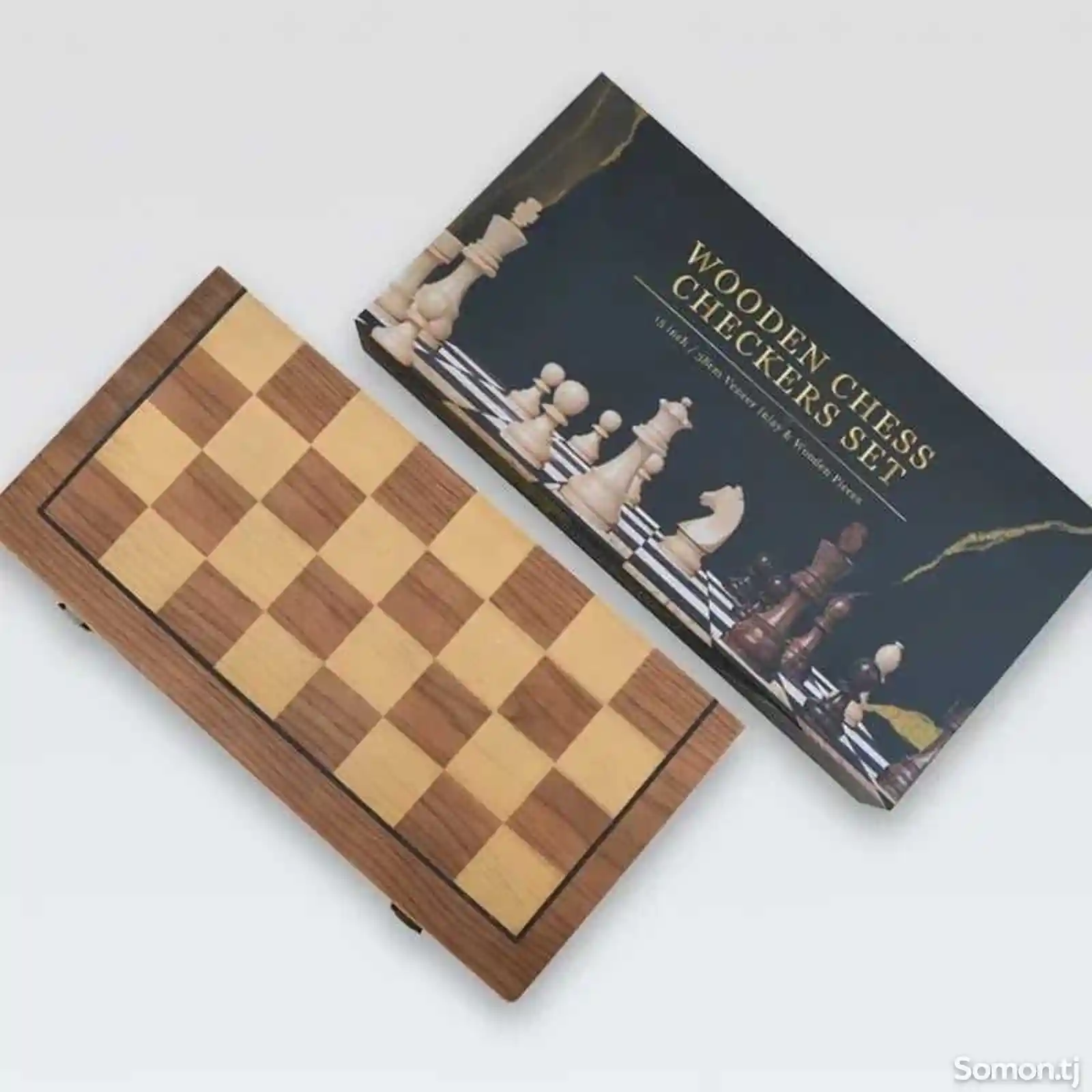 Магнитные шахматы и шашки 2в1-7