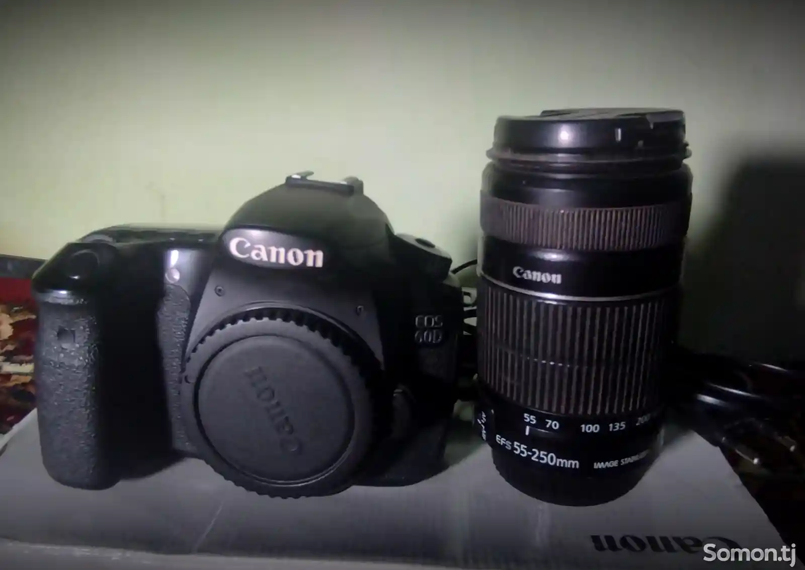 Фотоаппарат Canon 60D объектив 55-250-3