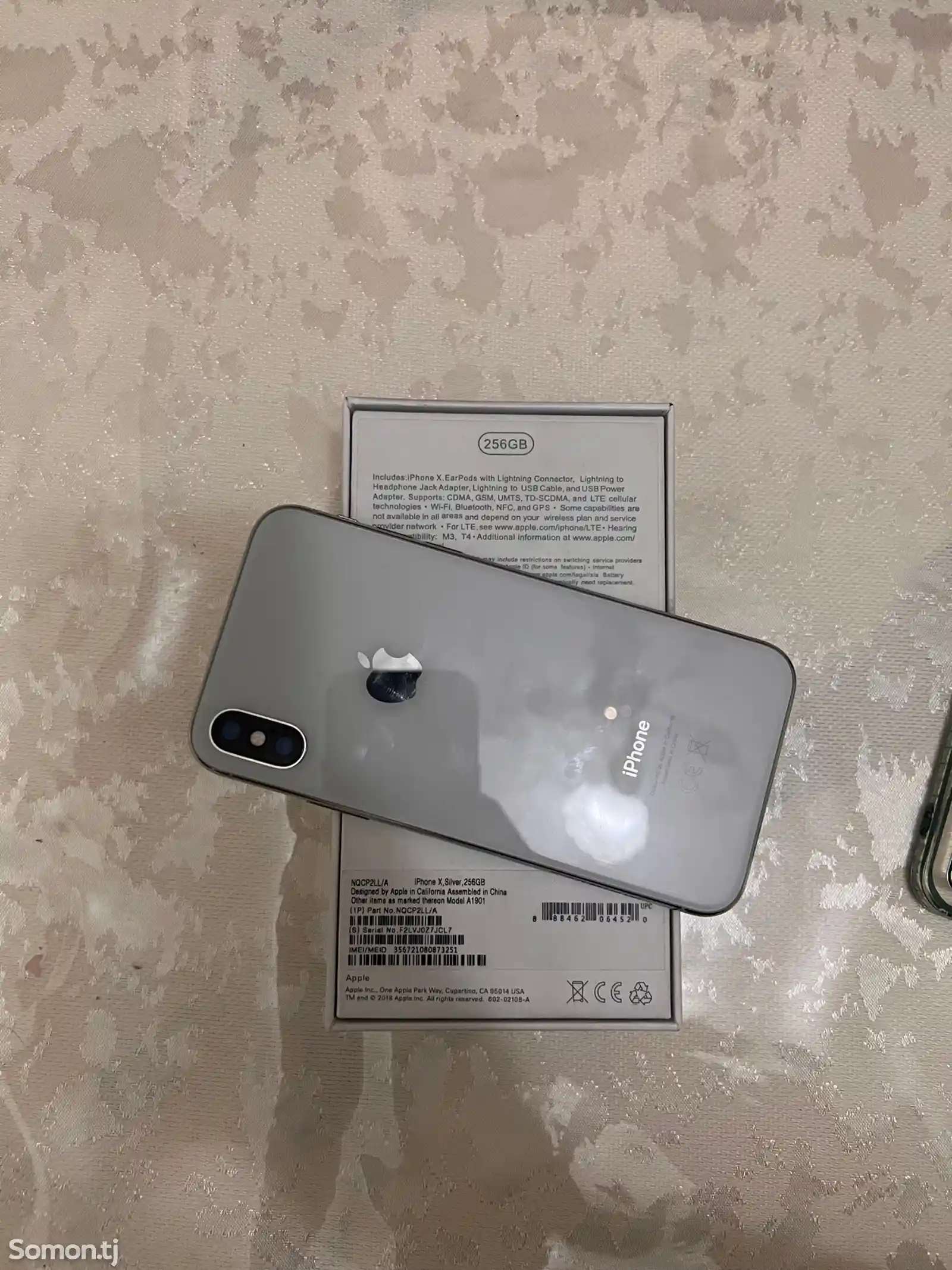 Apple iPhone X, 256 gb, Silver-4