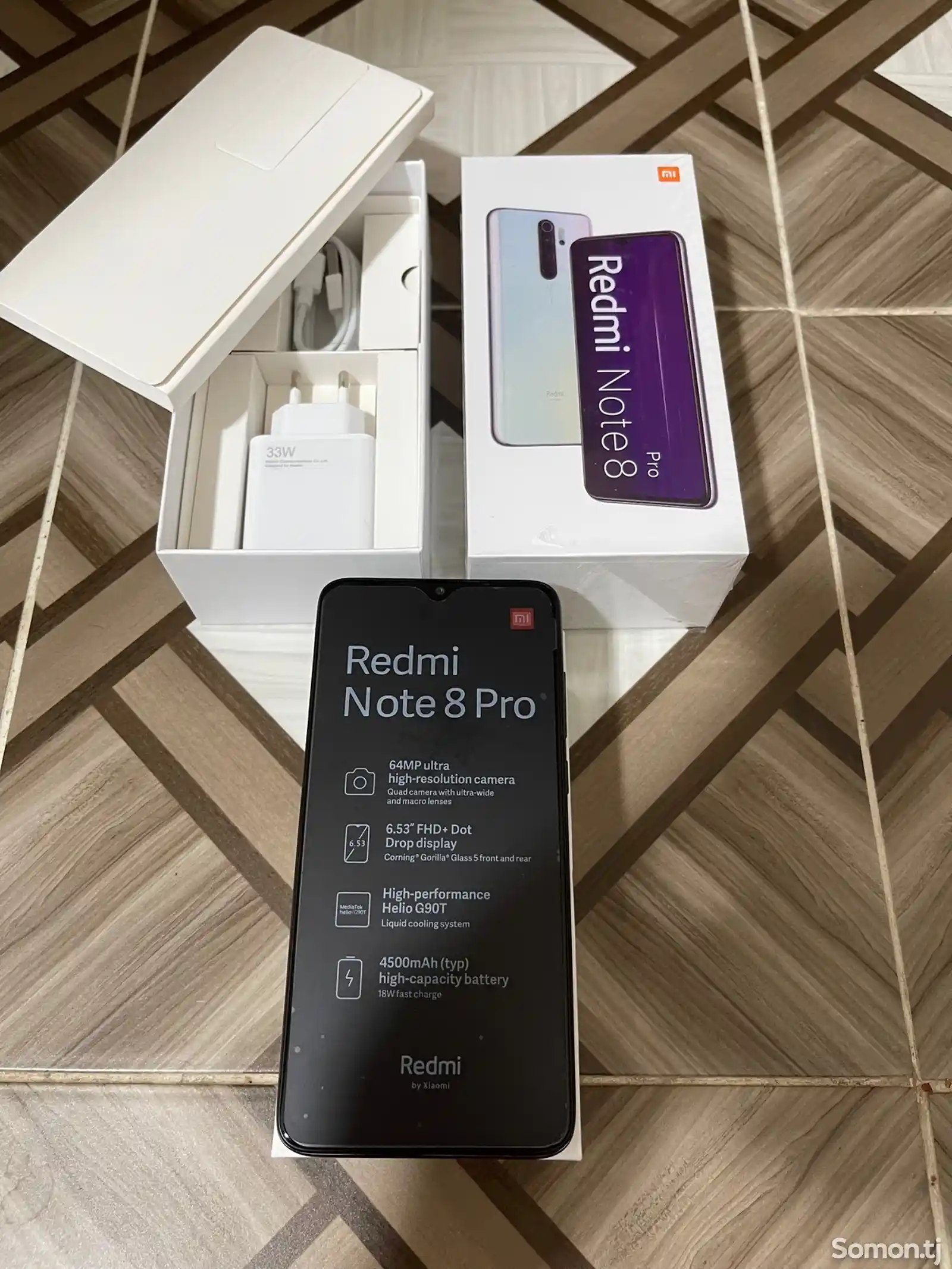 Xiaomi Redmi Note 8 Pro 8/128 Gb White-1