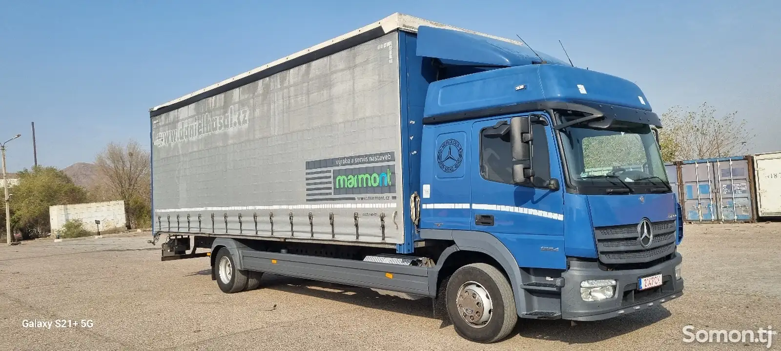 Бортовой грузовик Mercedes Atego 1224-9