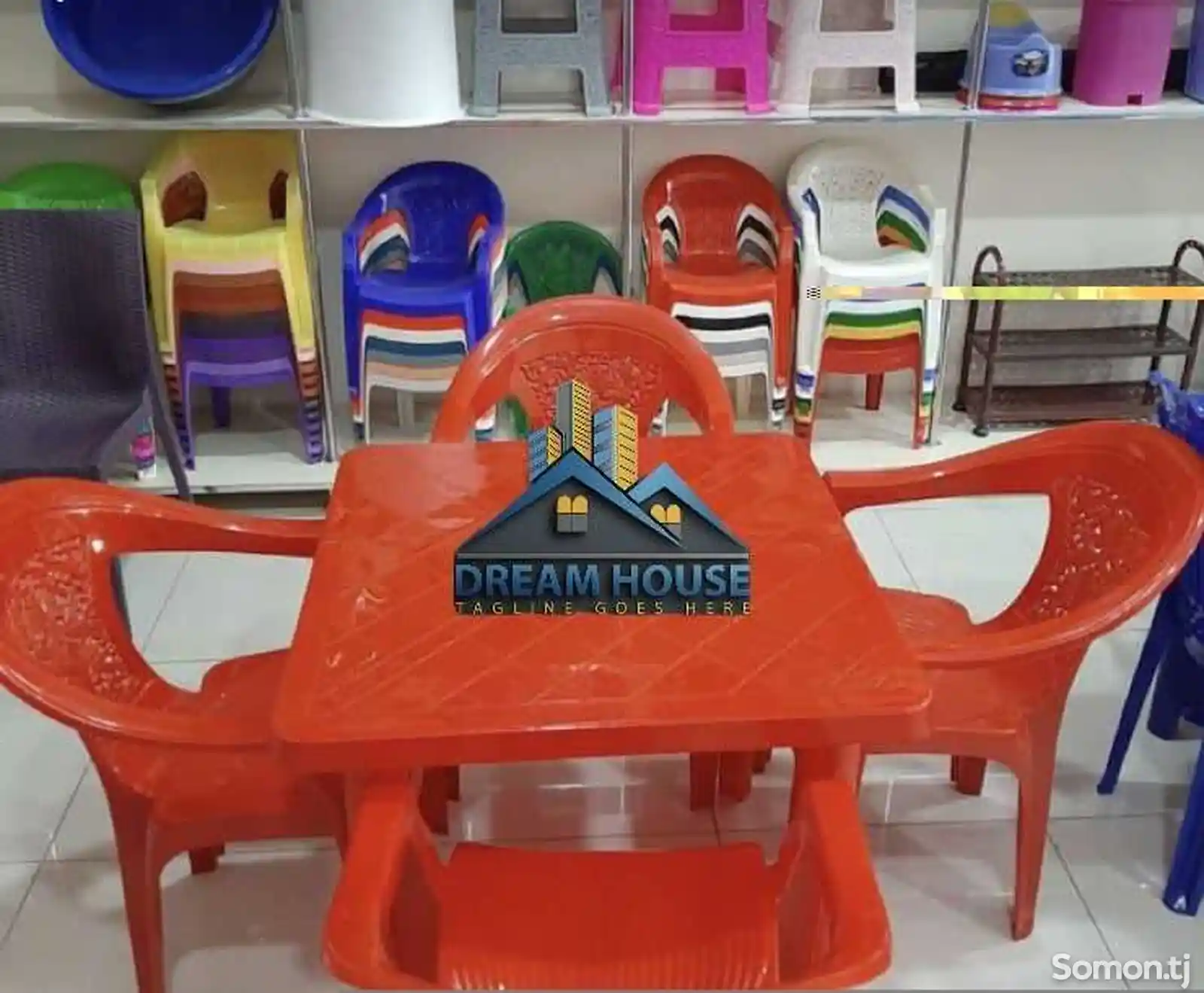 Стол со стульями-1