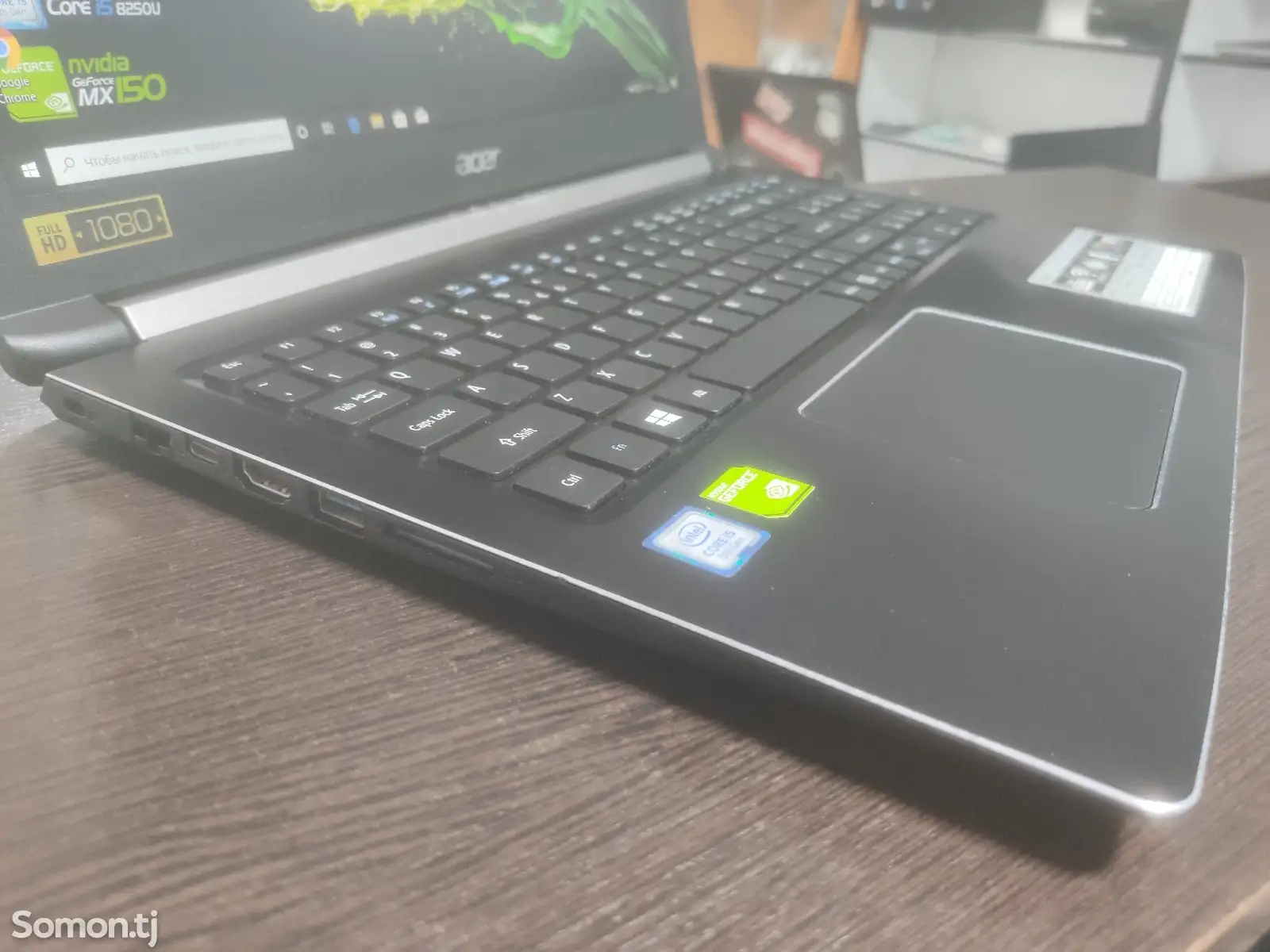 Ноутбук Acer Aspire core i5-8250U 8GB RAM-4