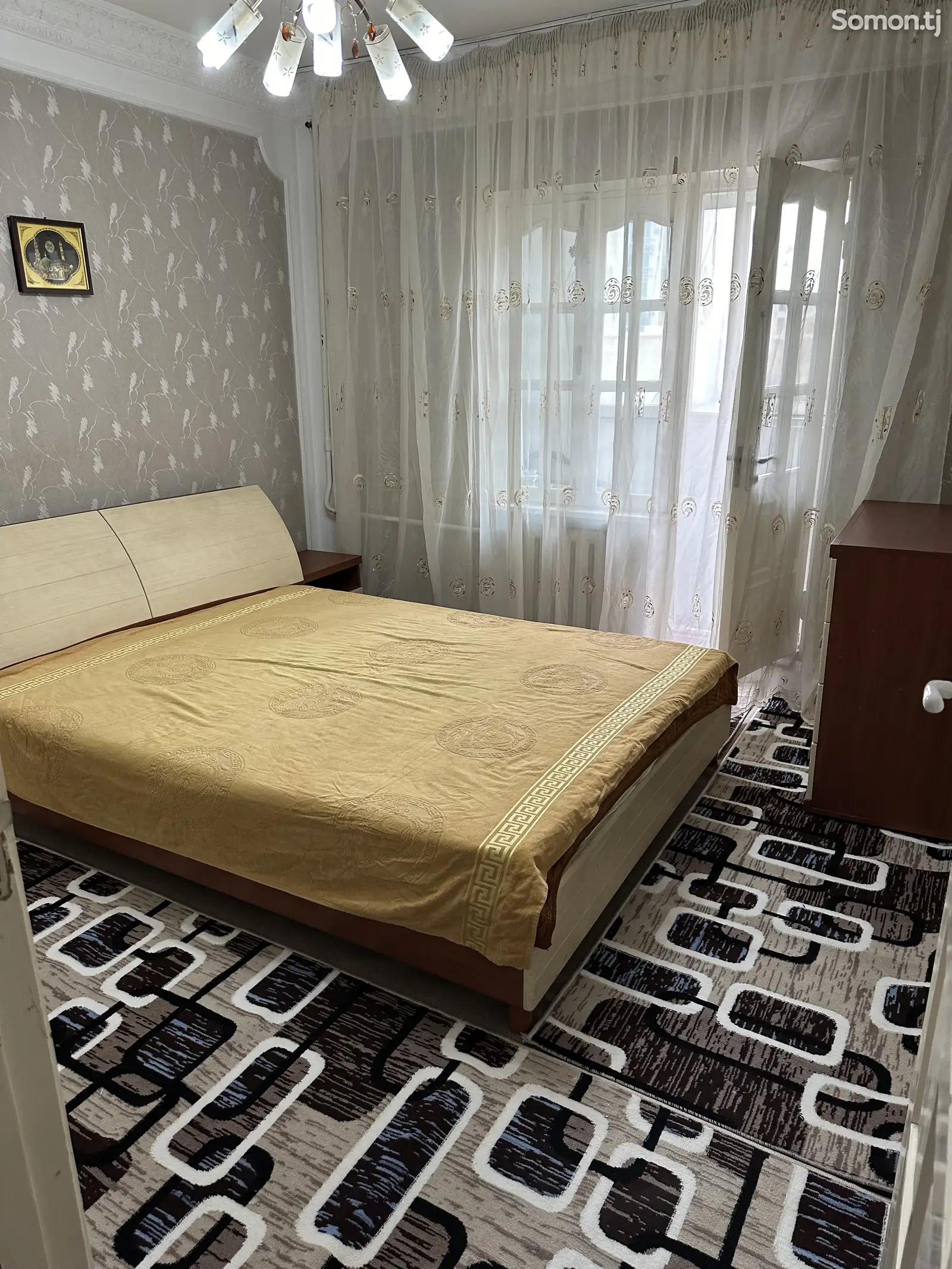 3-комн. квартира, 3 этаж, 75м², Исмоили Сомони-1