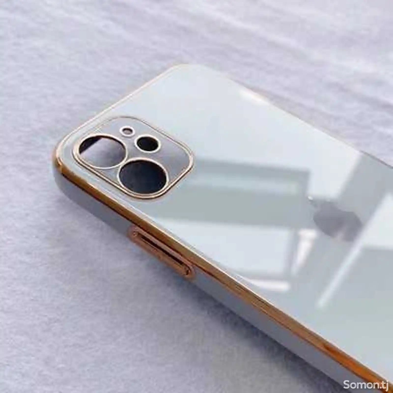Стеклянный чехол на Apple iPhone 12-1