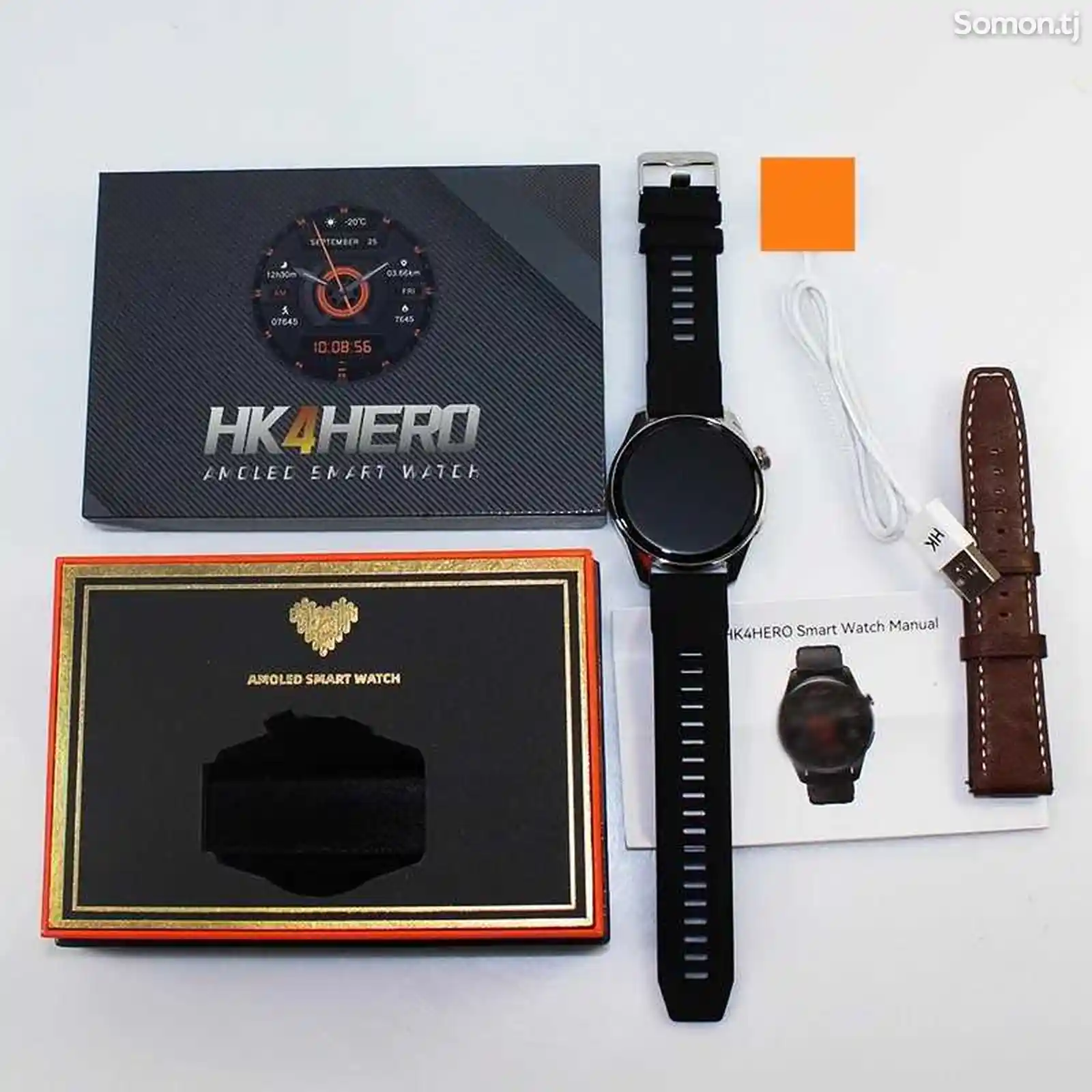 Смарт часы HK4 Hero Amoled Dysplay-4