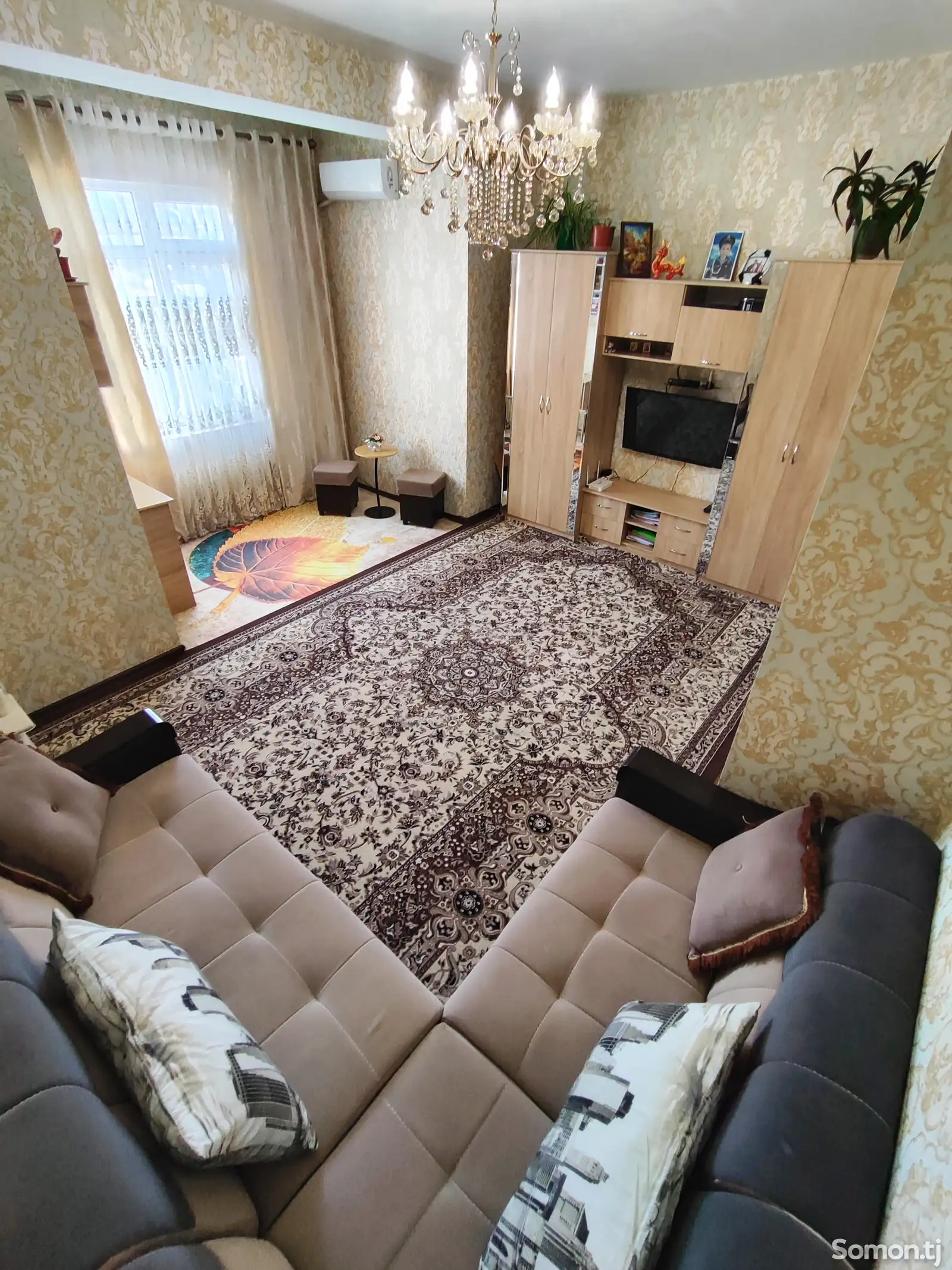 1-комн. квартира, 5 этаж, 46 м², И.Сомони-1