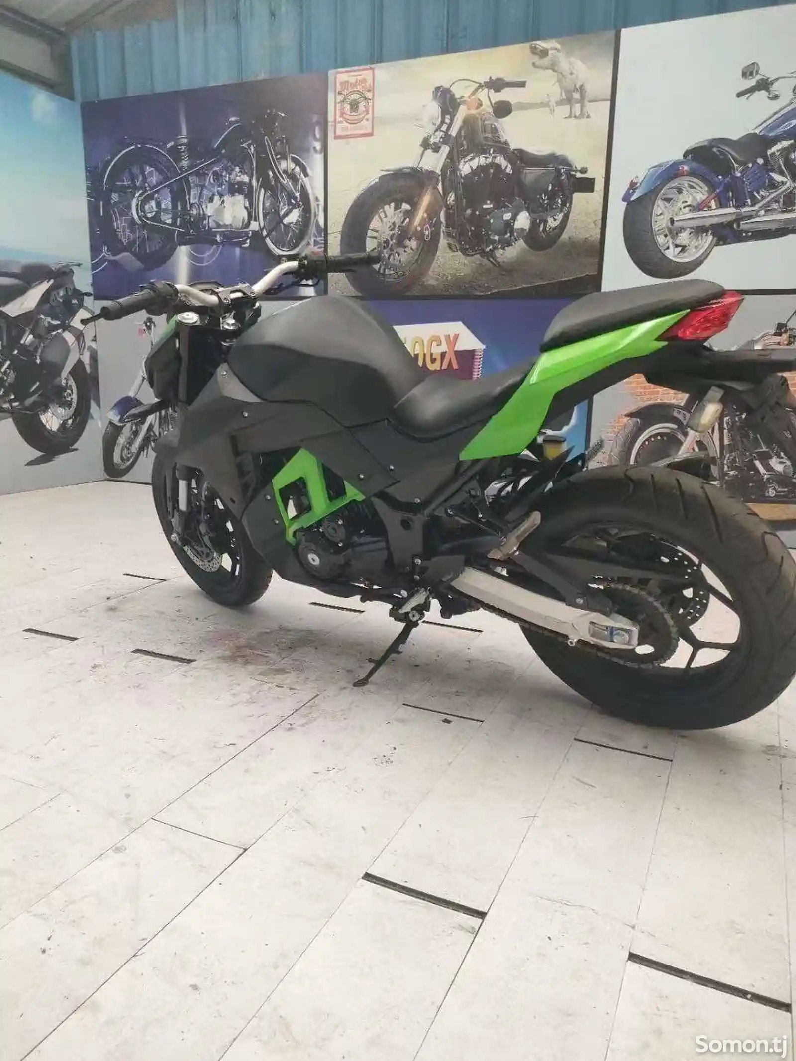 Мотоцикл Kawasaki 400cc на заказ-4