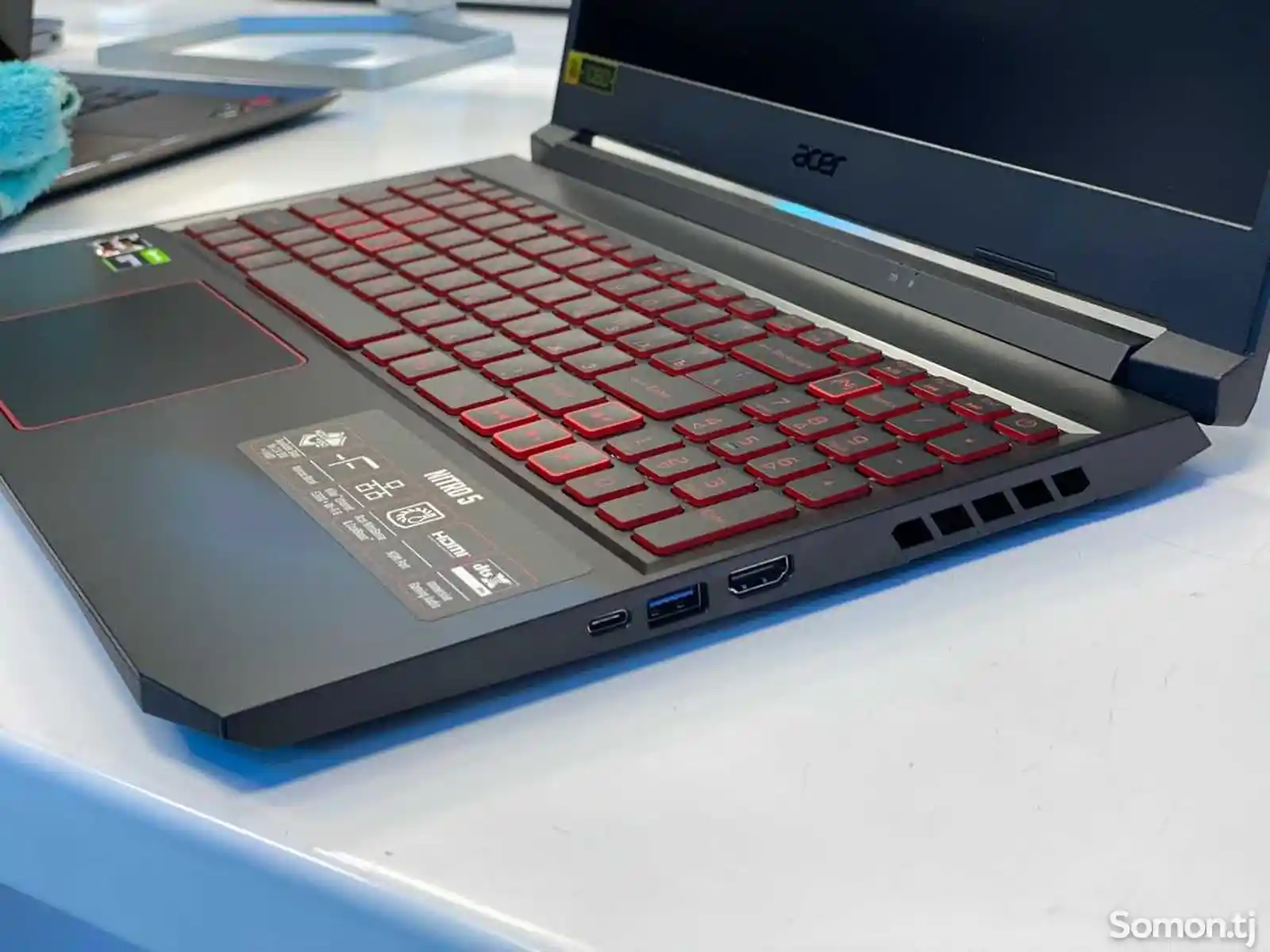 Ноутбук Acer nitro 5 Ryzen 5 4600H 8/SSD256GB NVIDIA GeForce GTX 1650-6