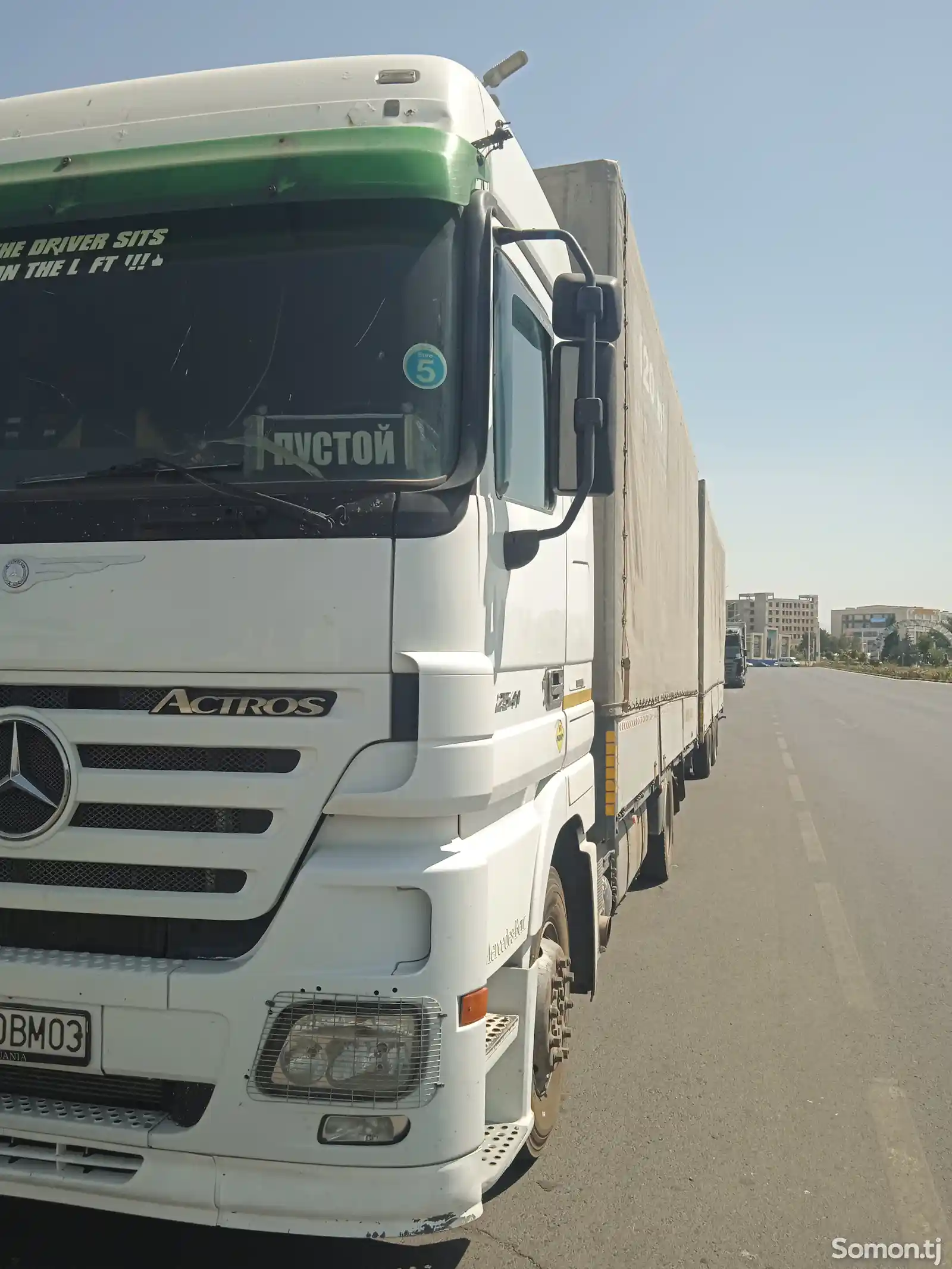 Бортовой грузовик Mercedes Actros 2008-7