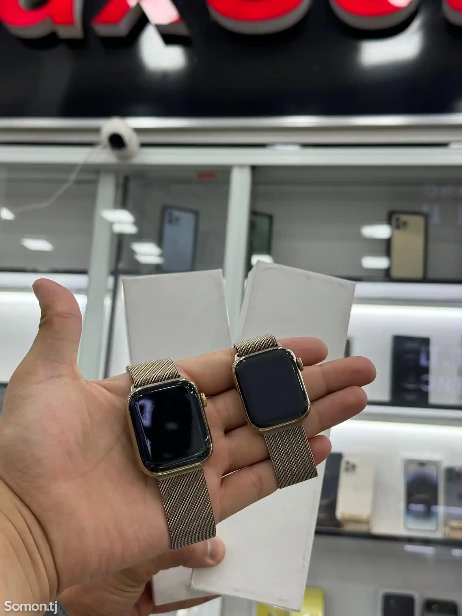 Смарт часы Apple Watch 9 gold edition