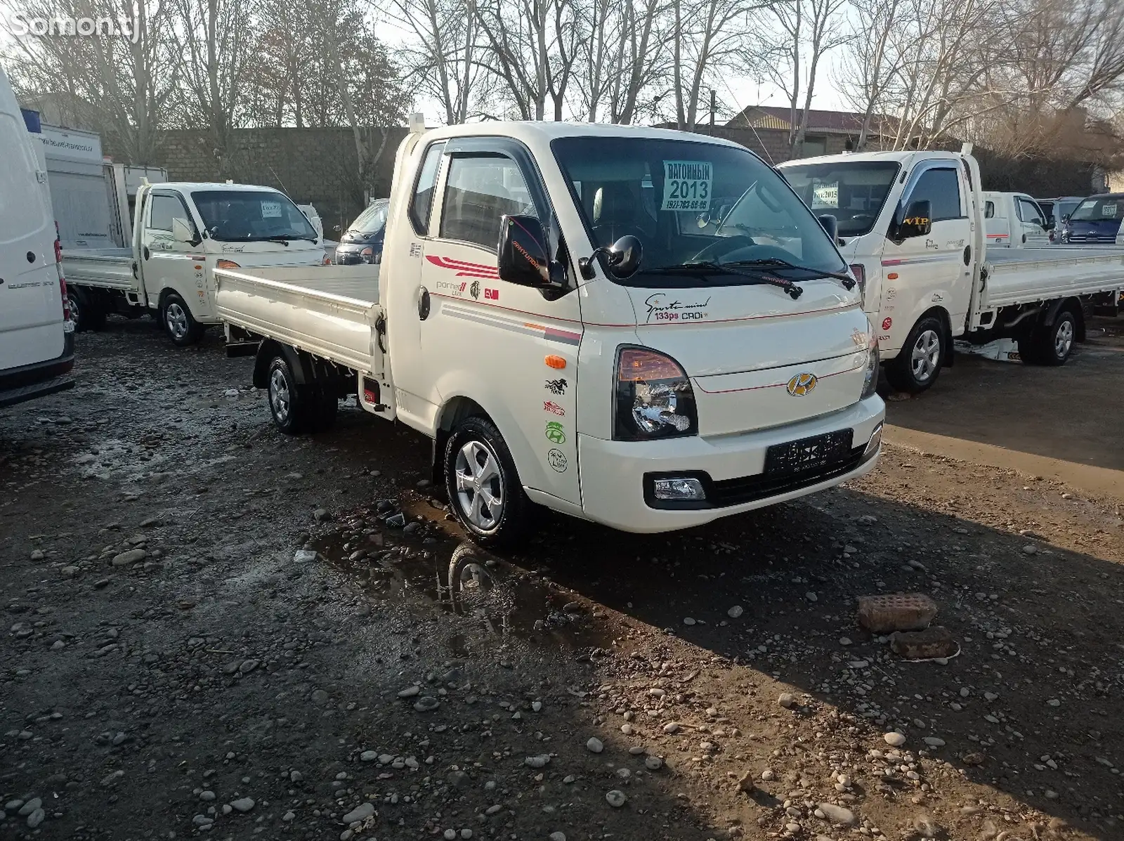 Бортовой автомобиль Hyundai Porter, 2013-1