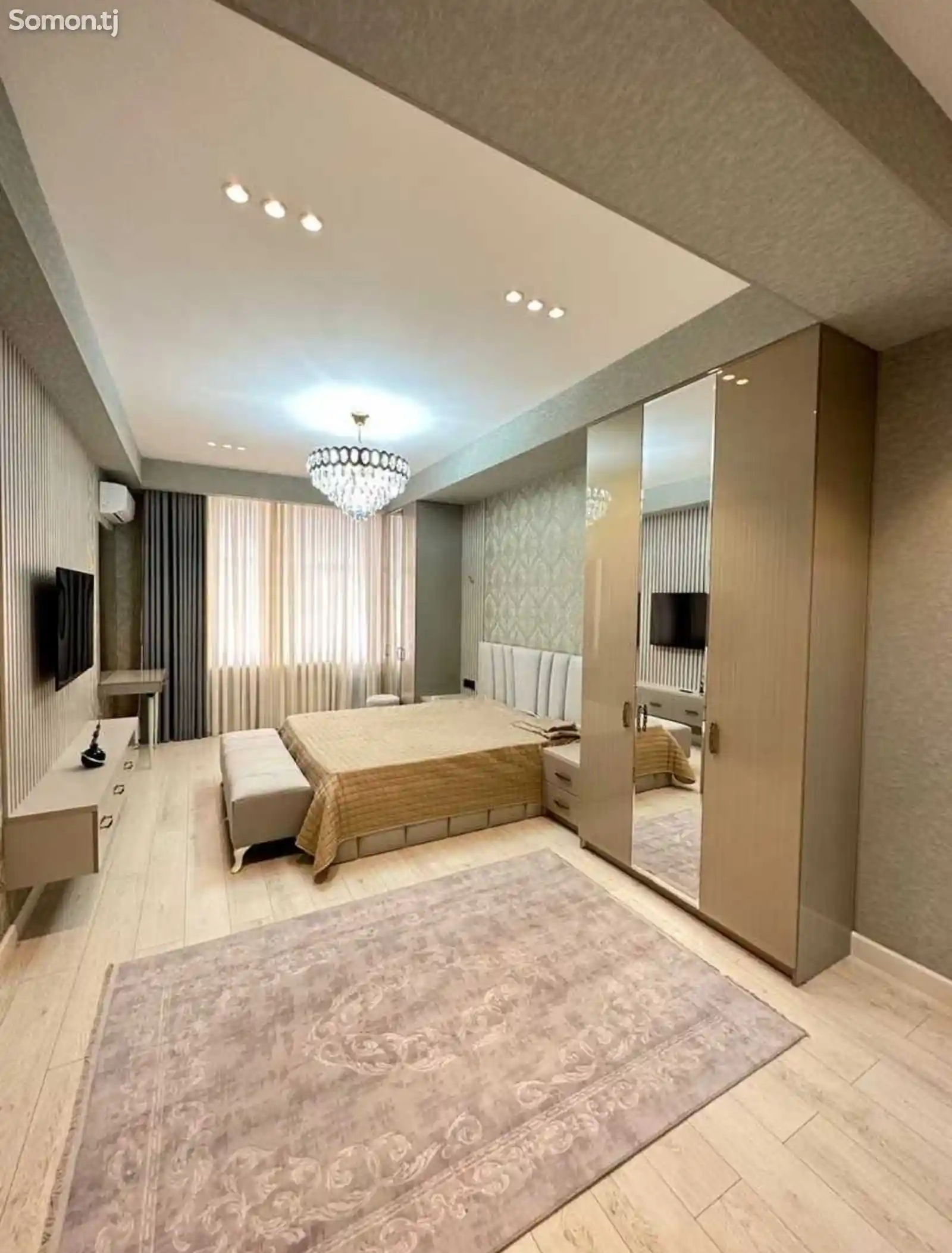 2-комн. квартира, 14 этаж, 121м², Исмоили Сомони-3