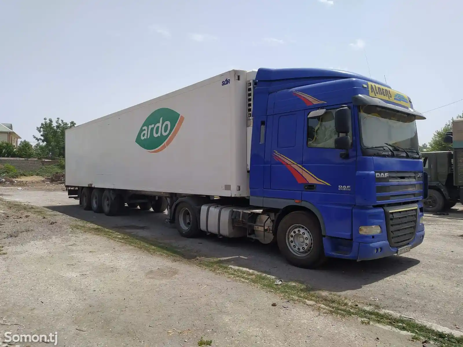 Бортовой грузовик DAF XF, 2008-3