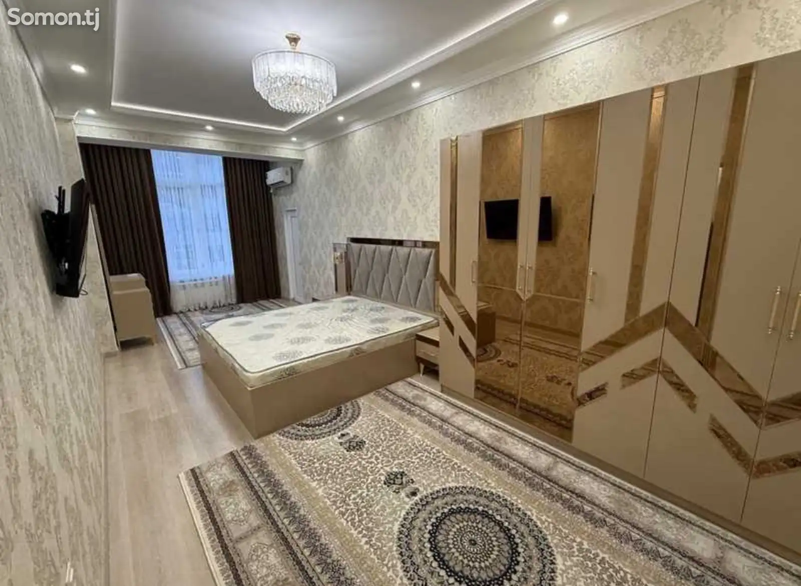 3-комн. квартира, 7 этаж, 115м², Исмоили Сомони-1