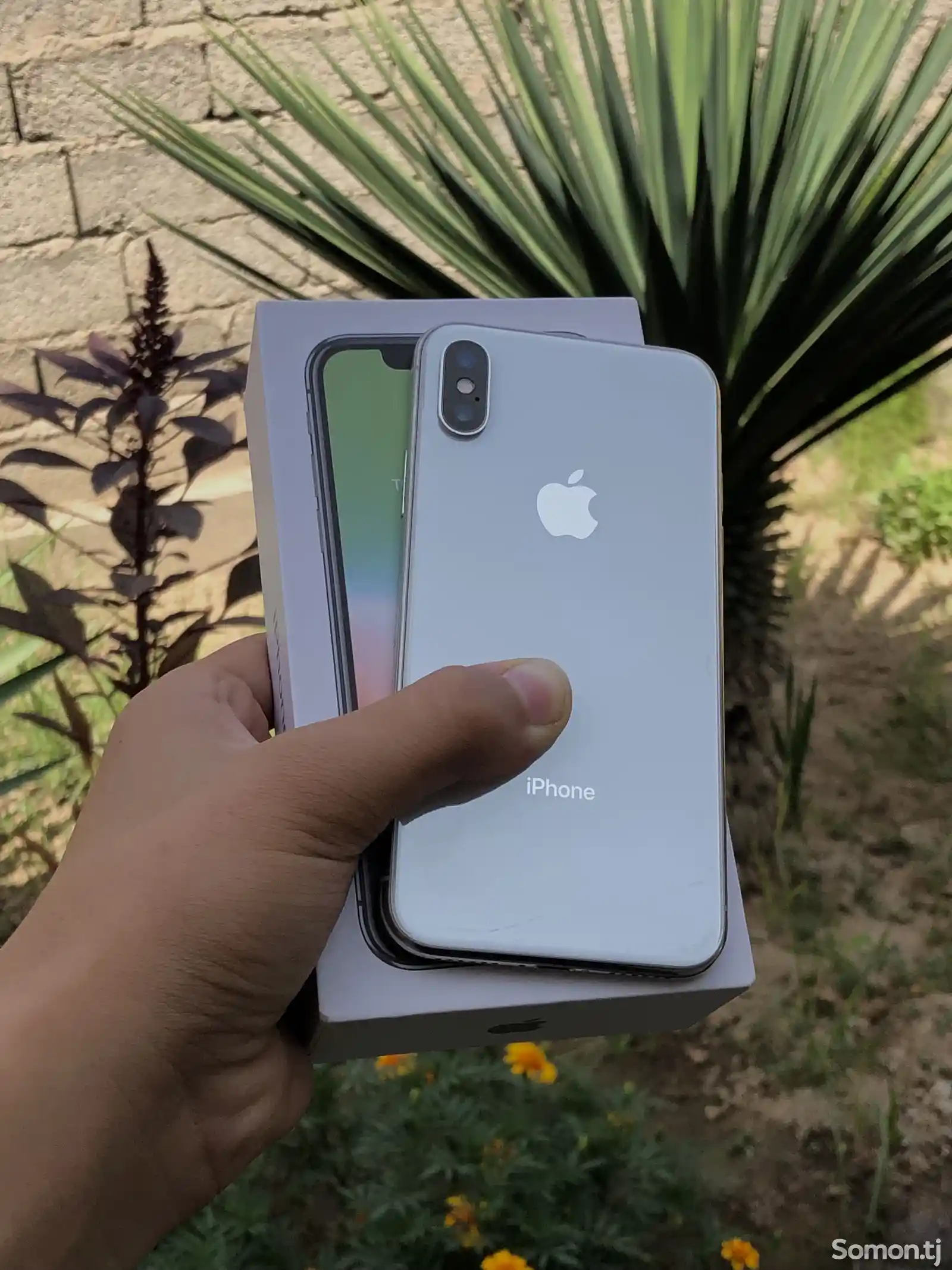 Apple iPhone X, 256 gb, Silver-1