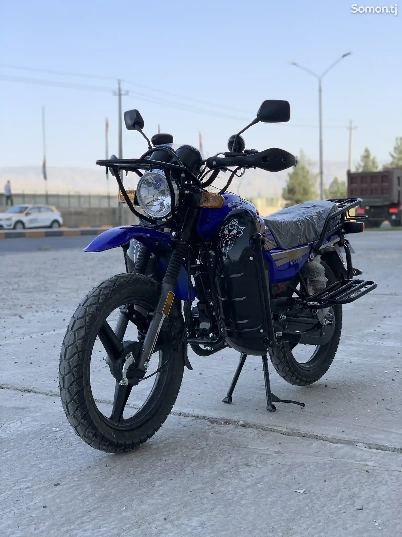 Мотоцикл Suzuki 200куб New Blue-8