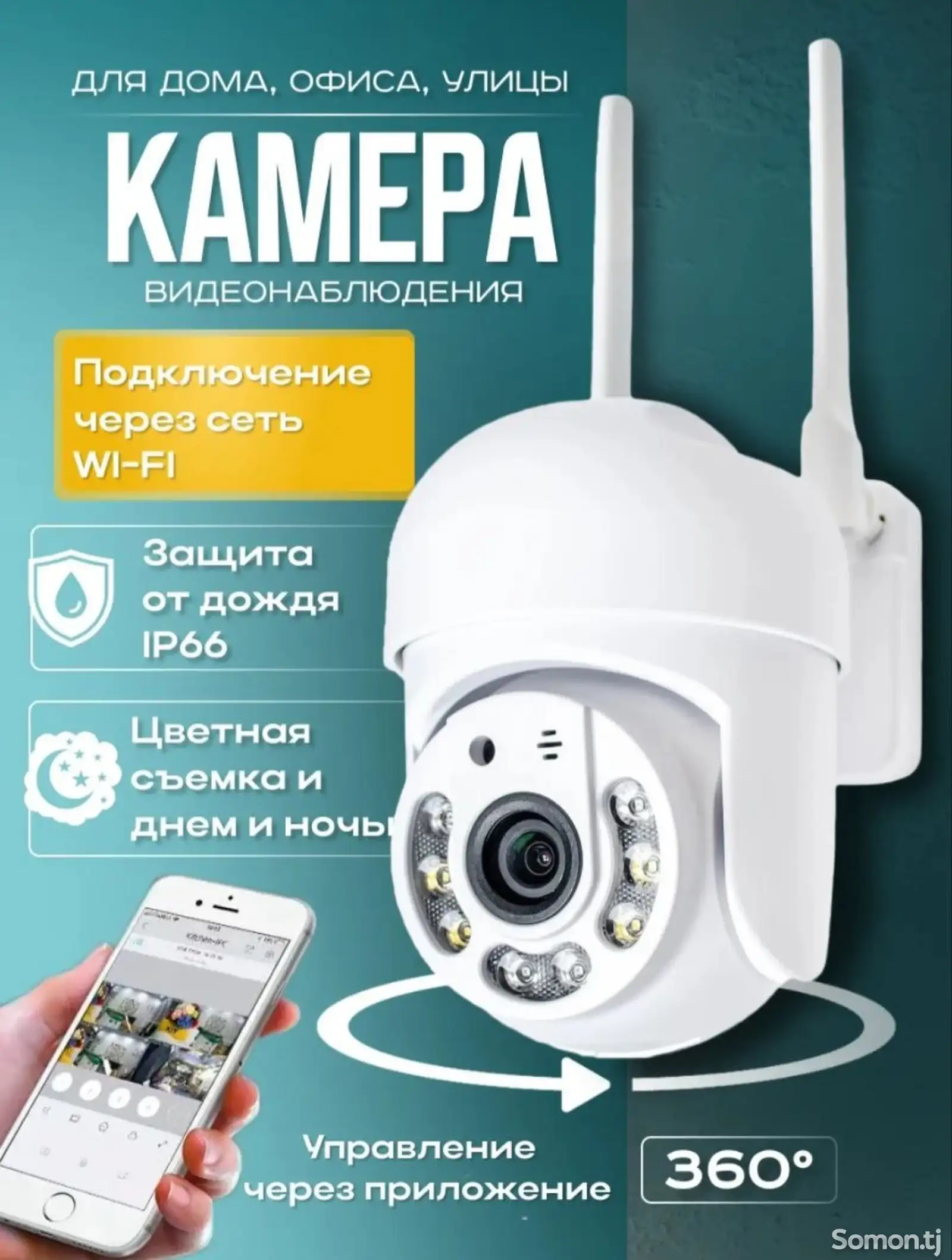 Камера видеонаблюдения WiFi-1