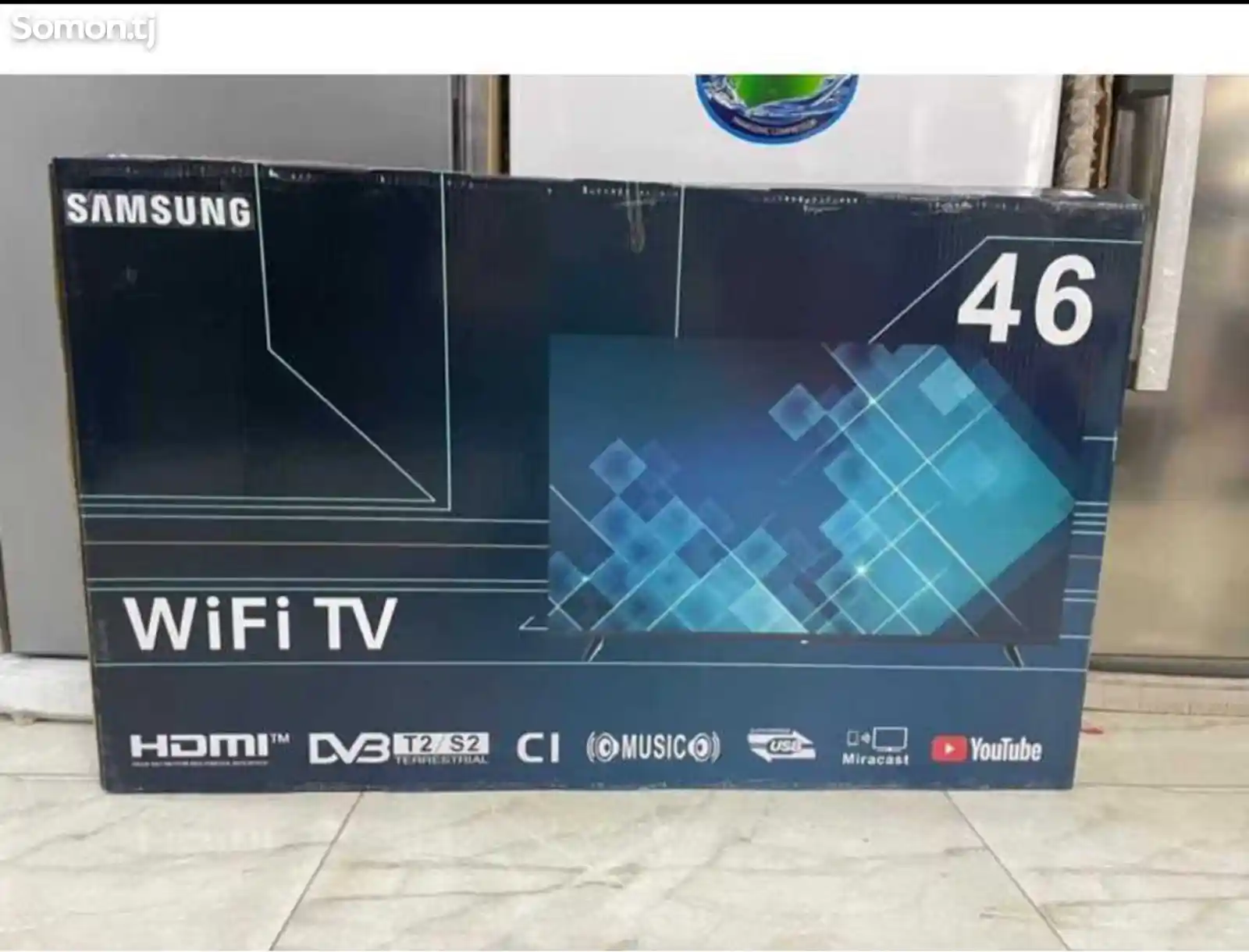 Телевизор 46 smart HDMI 2024