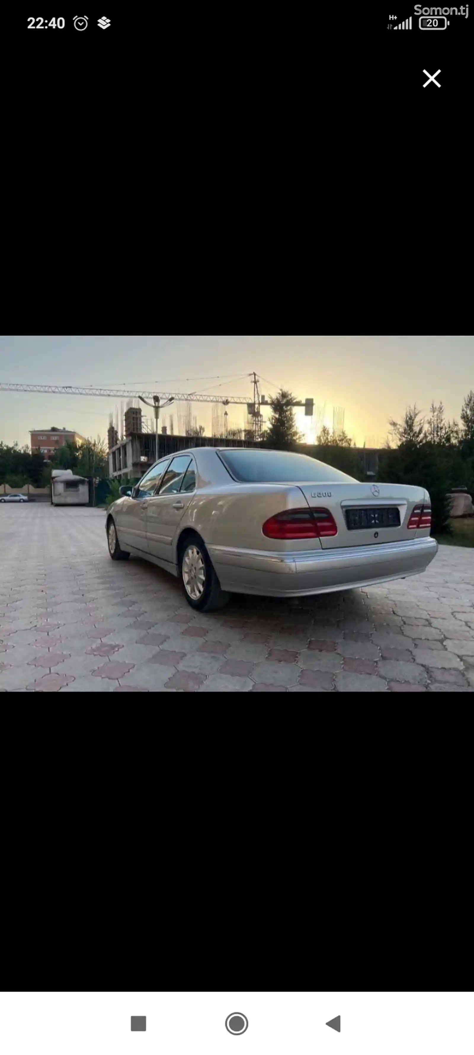 Mercedes-Benz E class, 2000-3