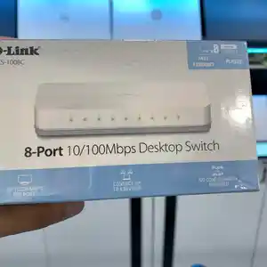 Switch D-link 8 портовый