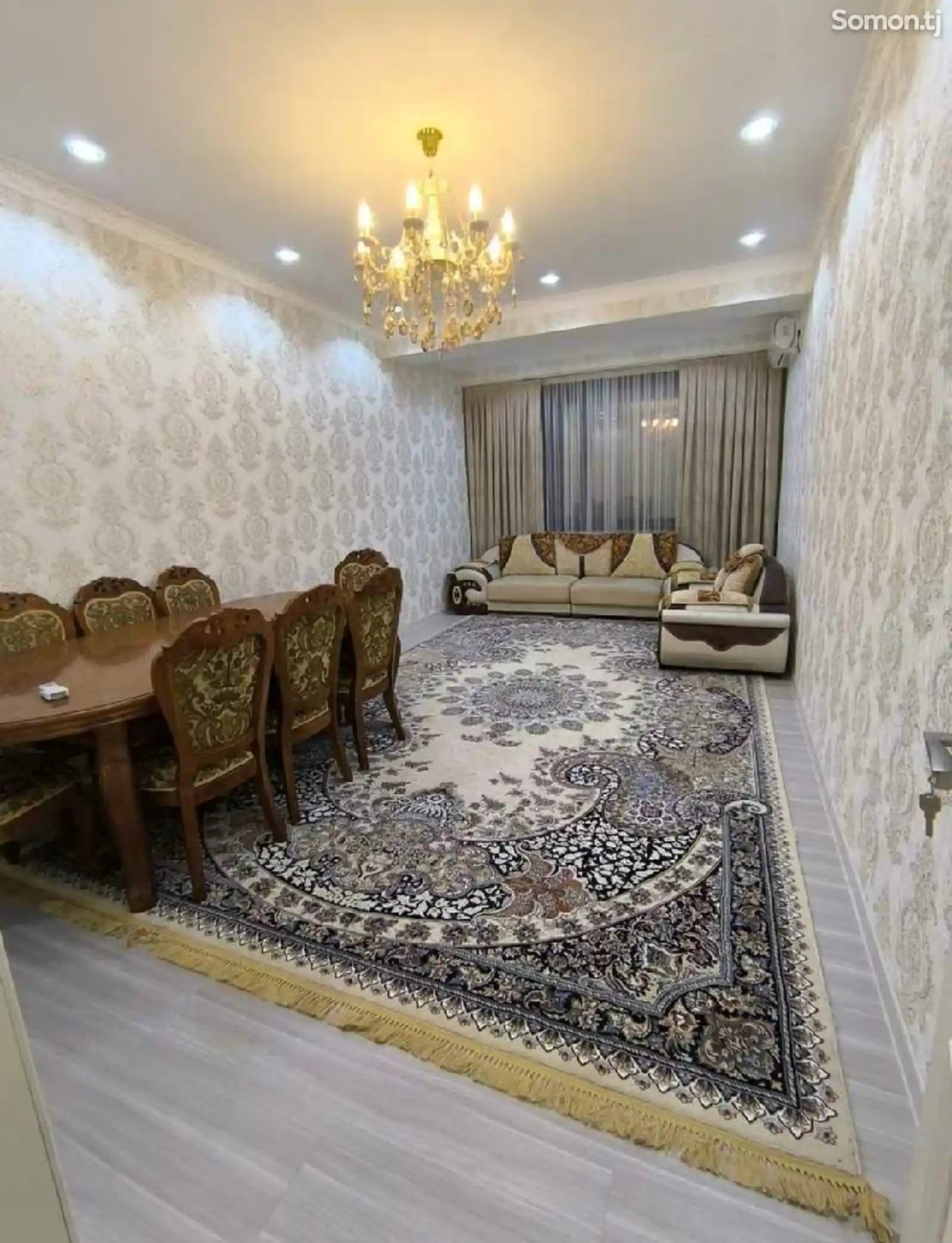 2-комн. квартира, 6 этаж, 90м², И. Сомони-3